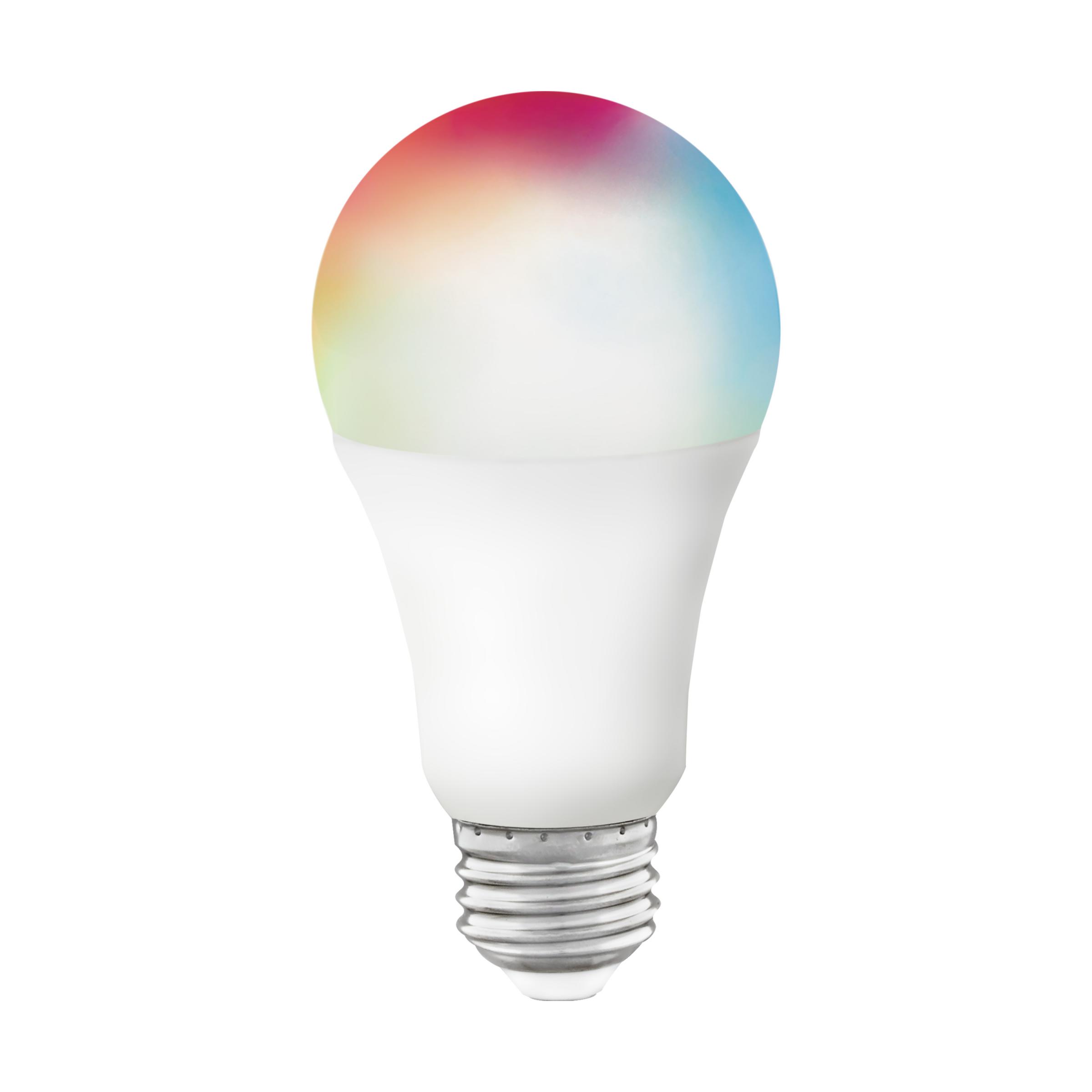 SAT S11252 9.5 WATT A19 LED RGB & TUNABLE WHITE STARFISH IOT 120 VOLT 800 LUMENS