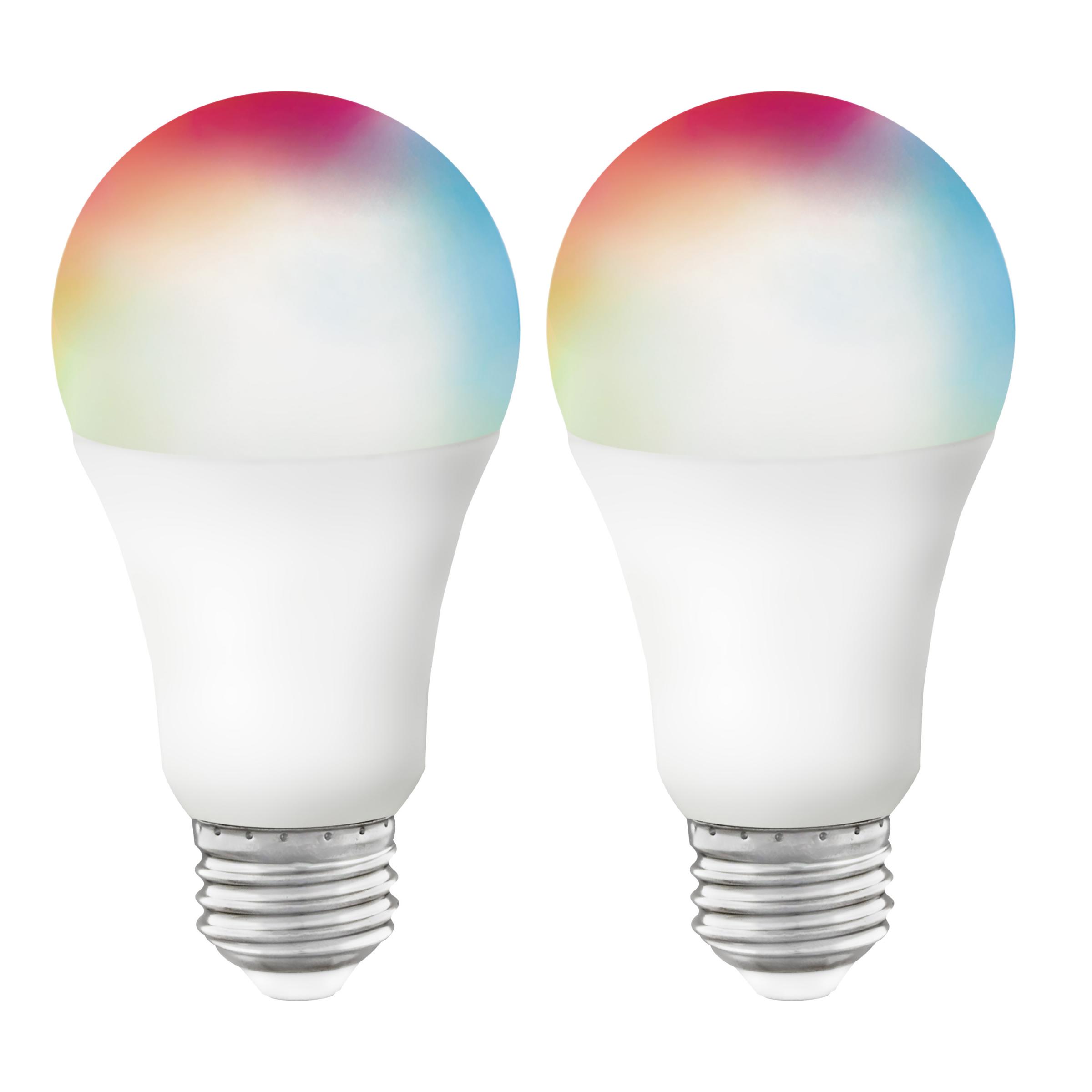 SAT S11253 9.5A19/LED/RGB/TW/SF/2PKSTARFISH RGB 2-PACK