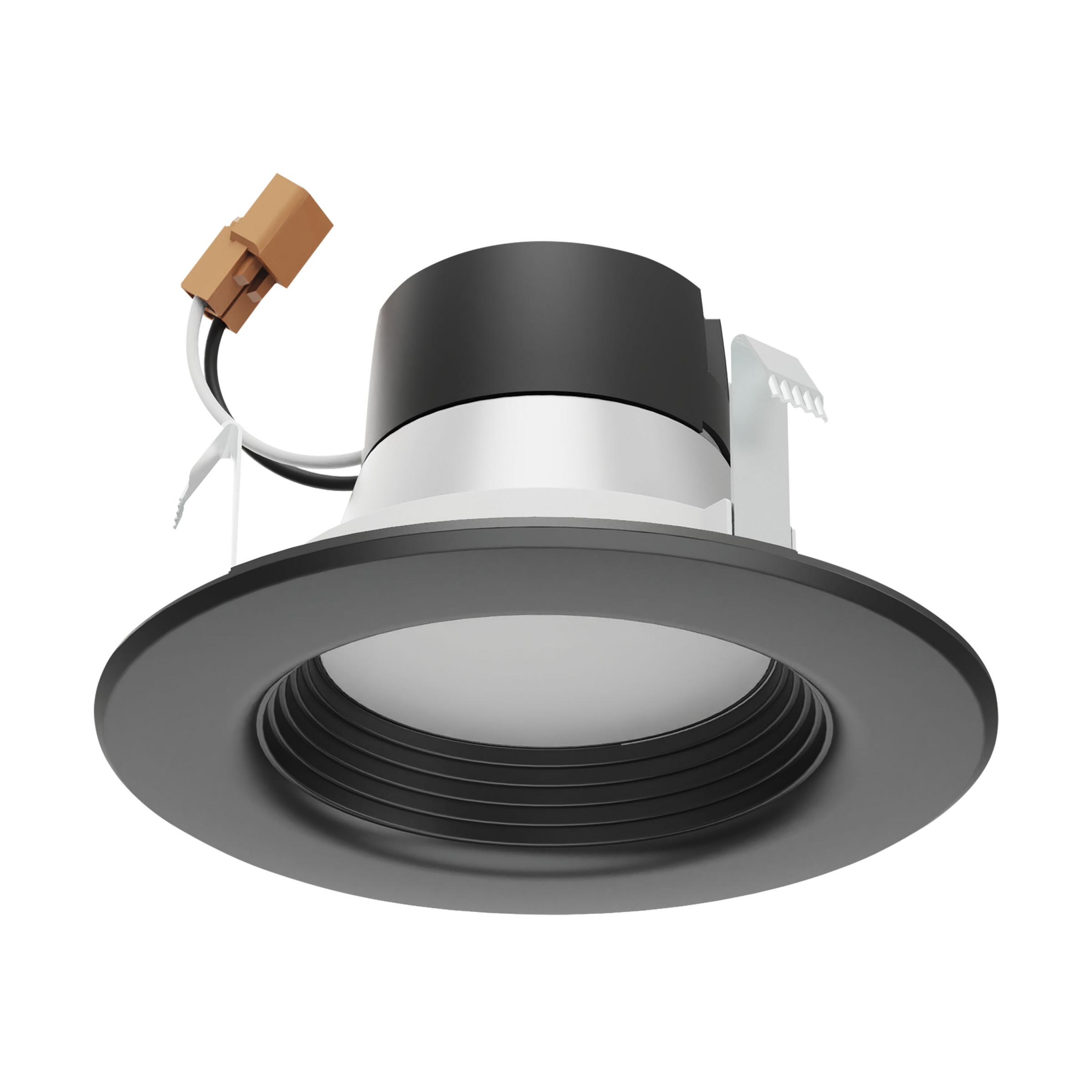 SAT S11832 4IN LED TRIM 7W BLACK-CCT DIMMABLE