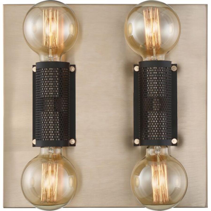 Product image for SATCO 60/6663 PASSAGE 4 LIGHT FLUSH