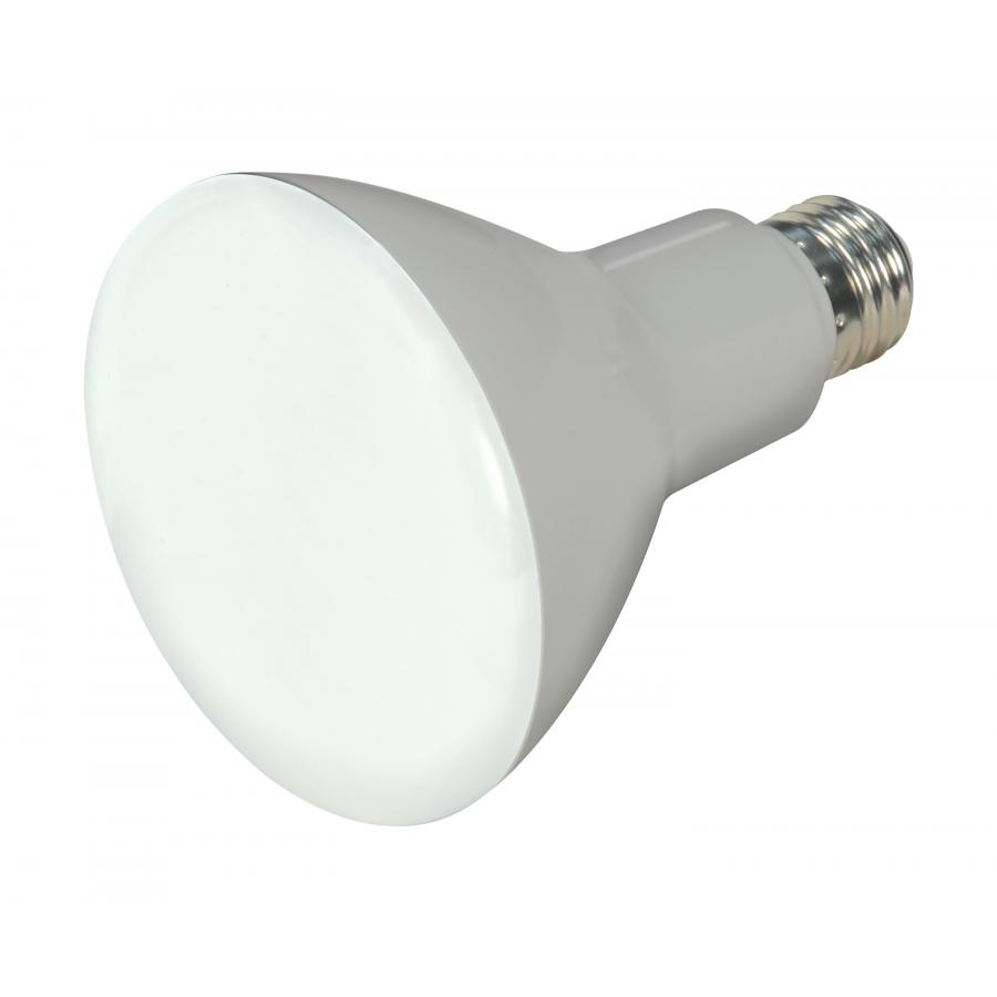 Product image for Satco S28492 7.5 Watt; BR30 LED; 4000K; Medium base; 120 Volt