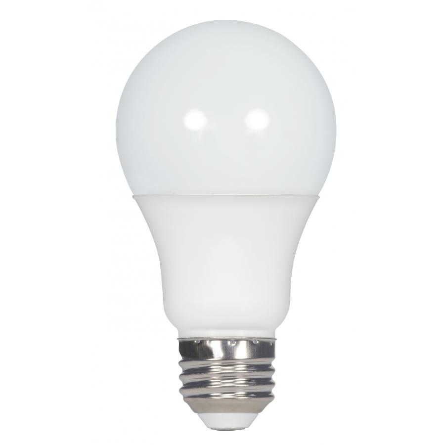 SAT S29699 9.8 WATT A19 LED MEDIUM BASE 2700K FROSTED 220 DEG BEAM ANGLE 120 VOLT 2-PACK DISPLAY PACK (QTY 1 = 2 BULBS)