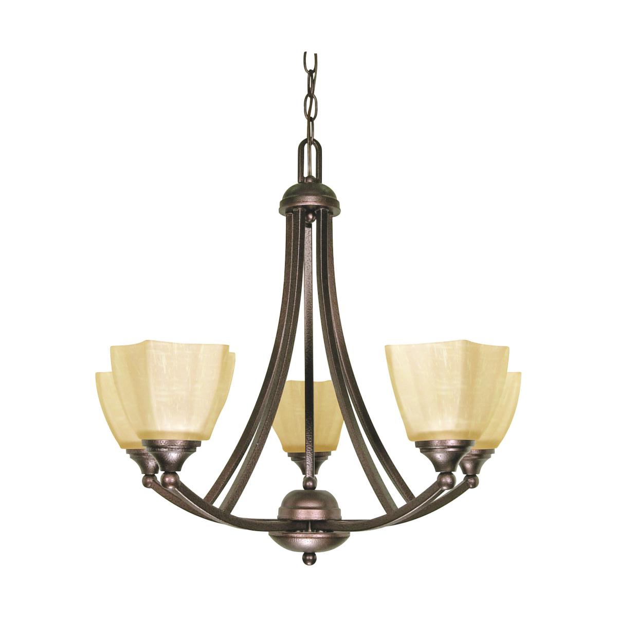 60-055 NORMANDY 5 LT CHANDELIER