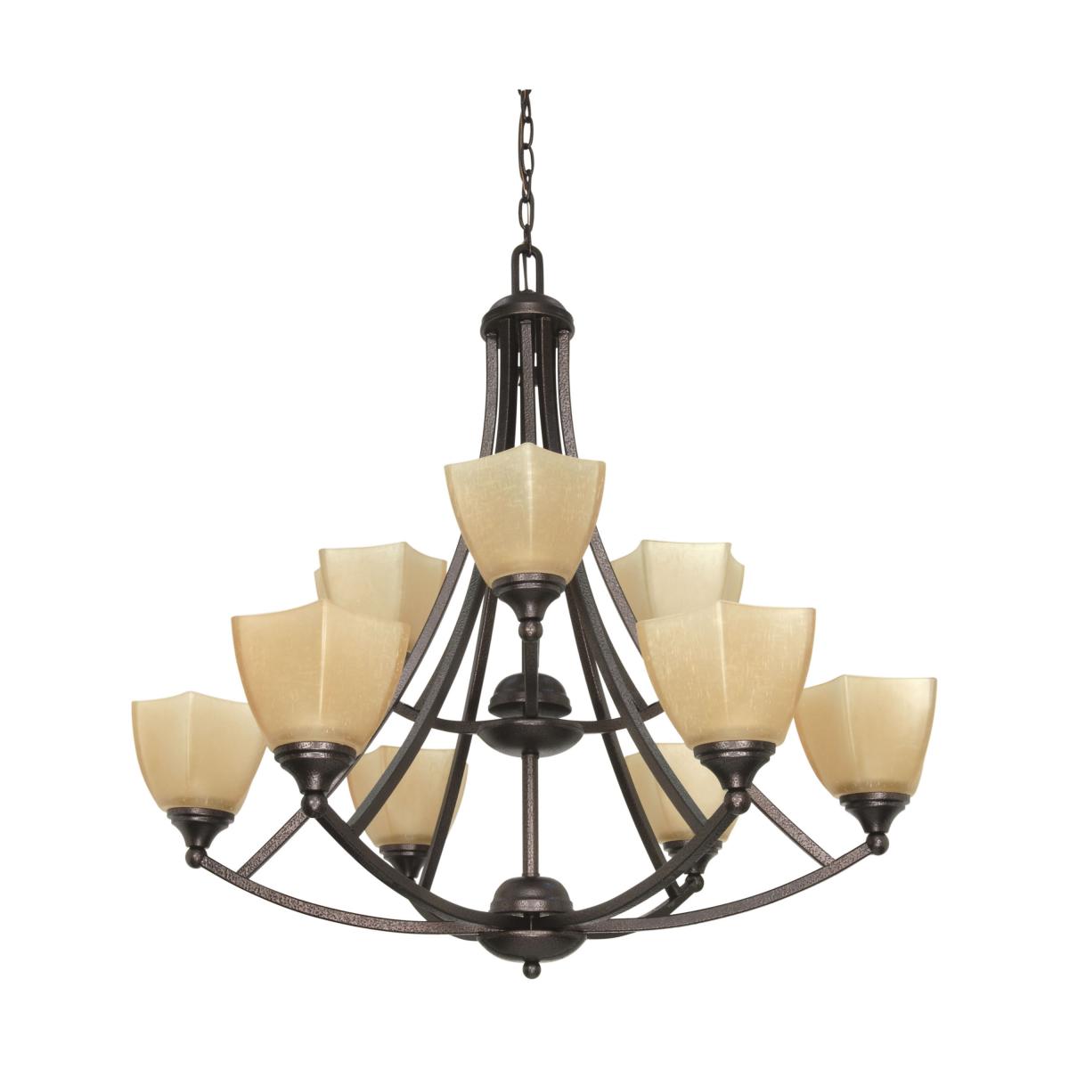 60-063 NORMANDY 9 LT CHANDELIER