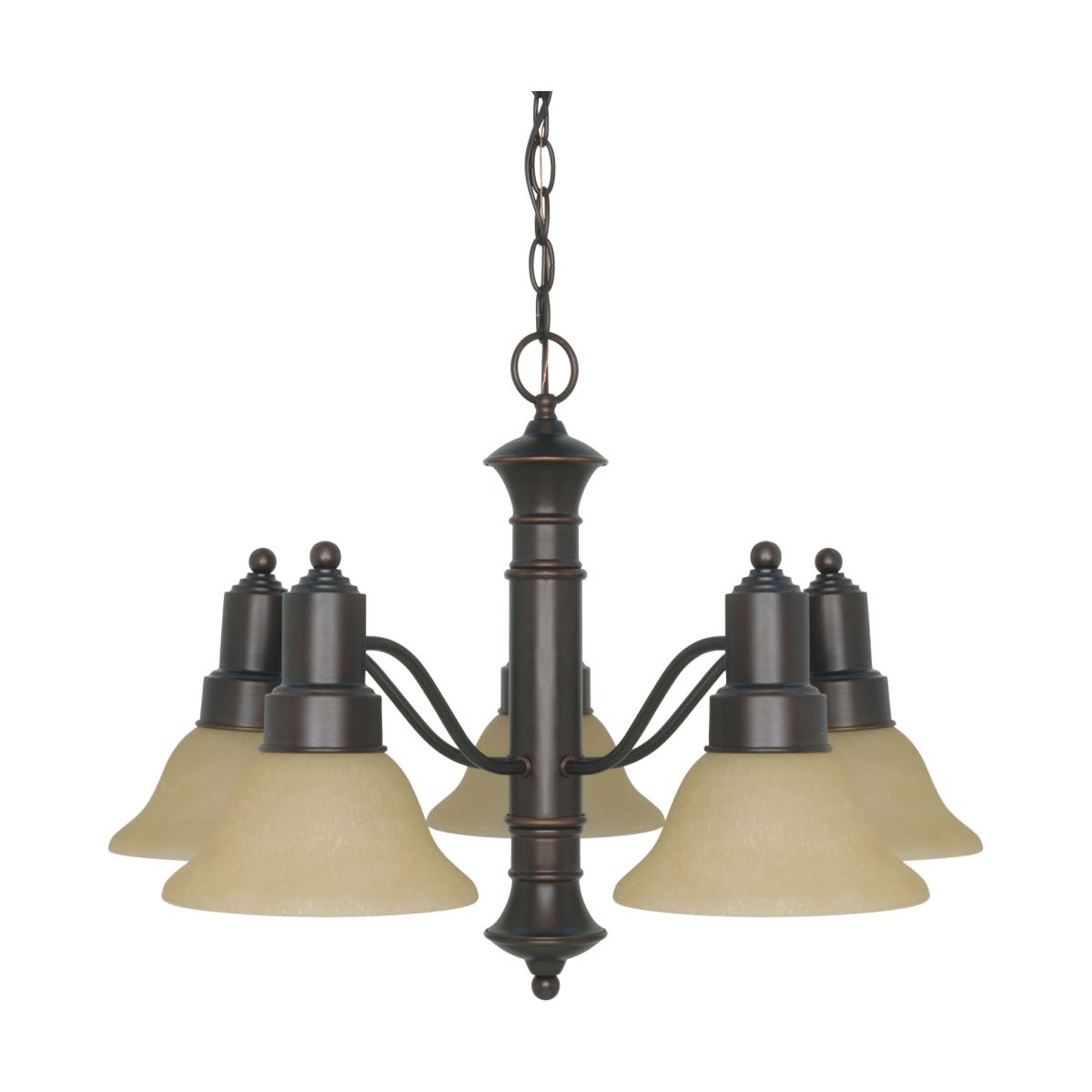 60-1253 GOTHAM 5 LT CHANDELIER