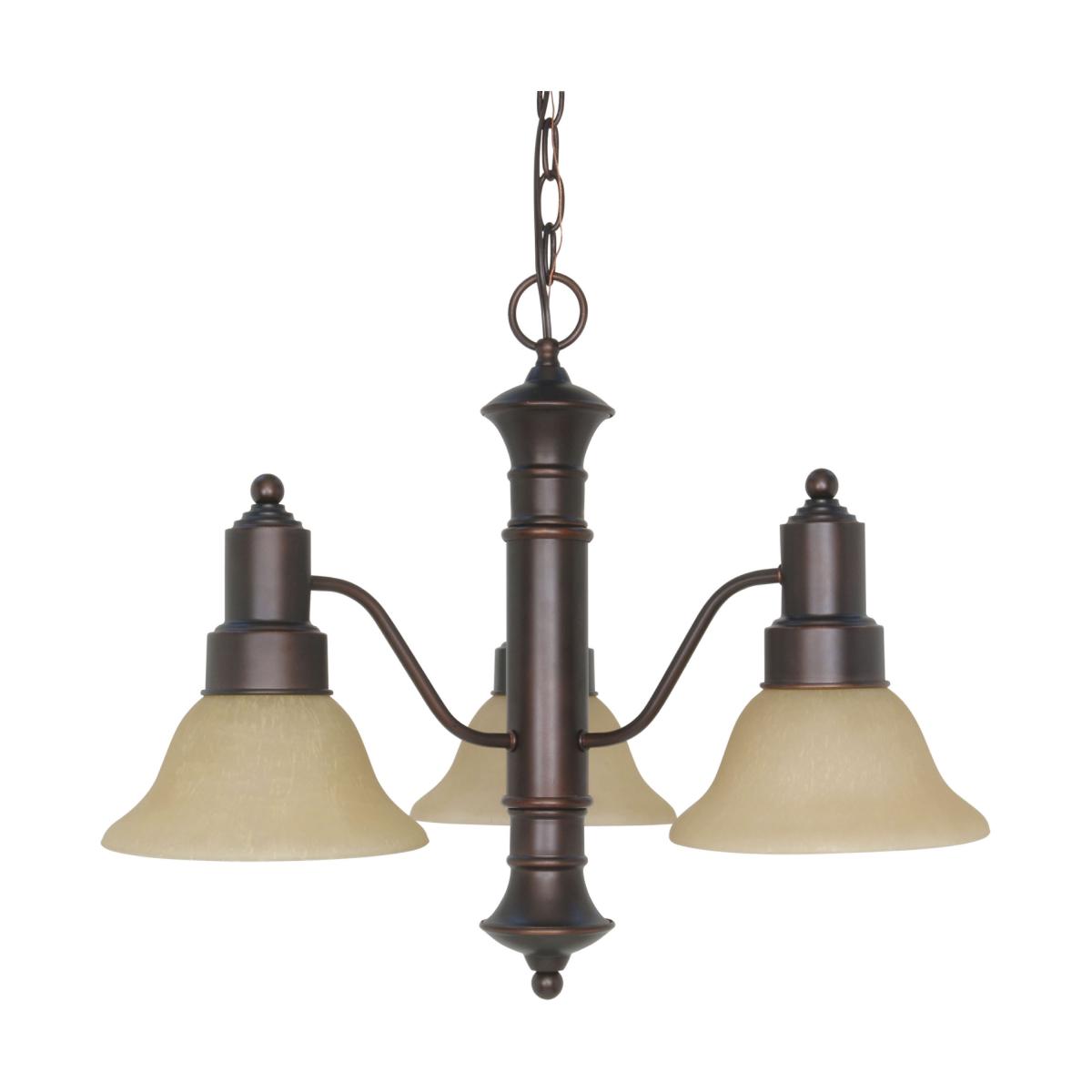 60-1254 GOTHAM 3 LT CHANDELIER