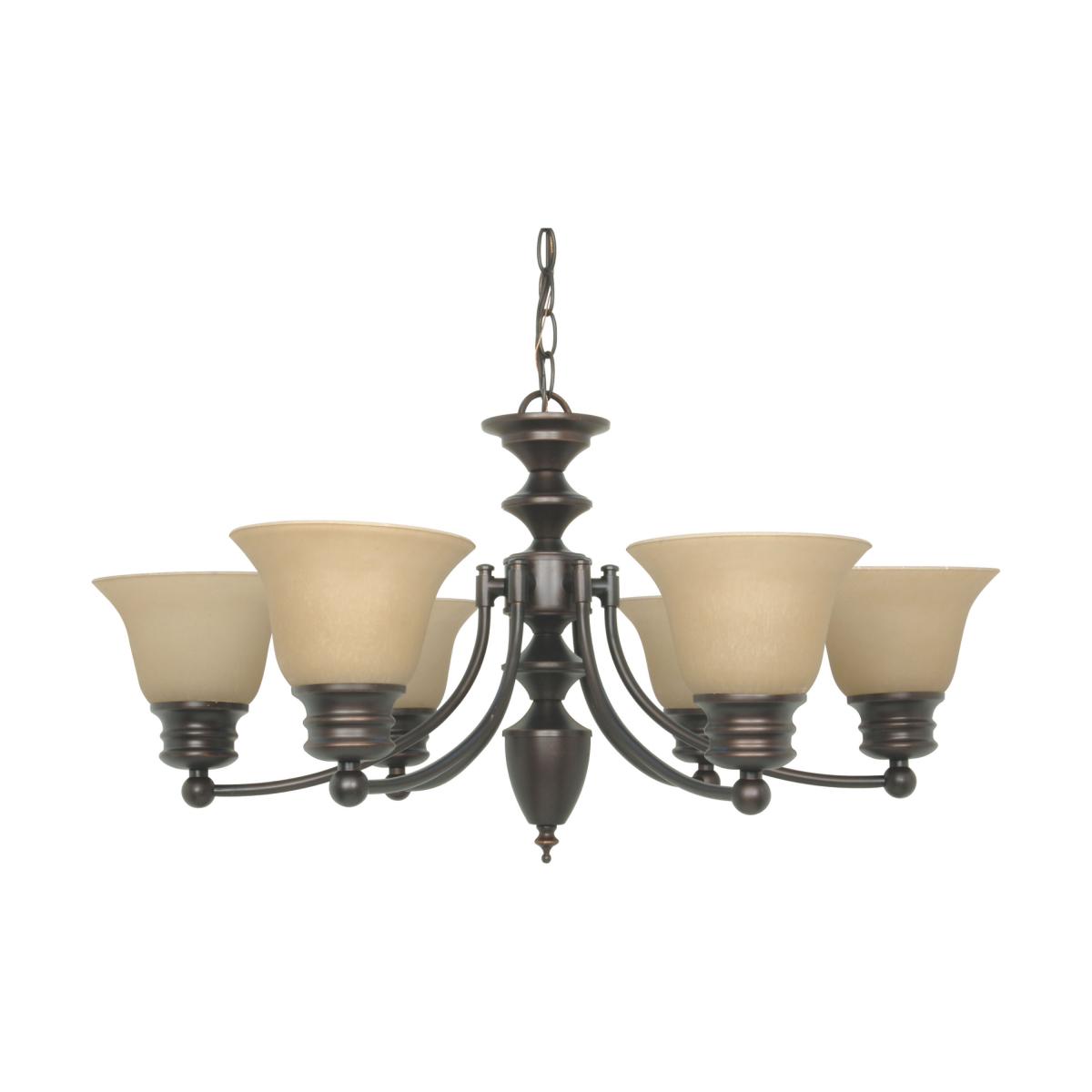 60-1274 EMPIRE 6 LT CHANDELIER