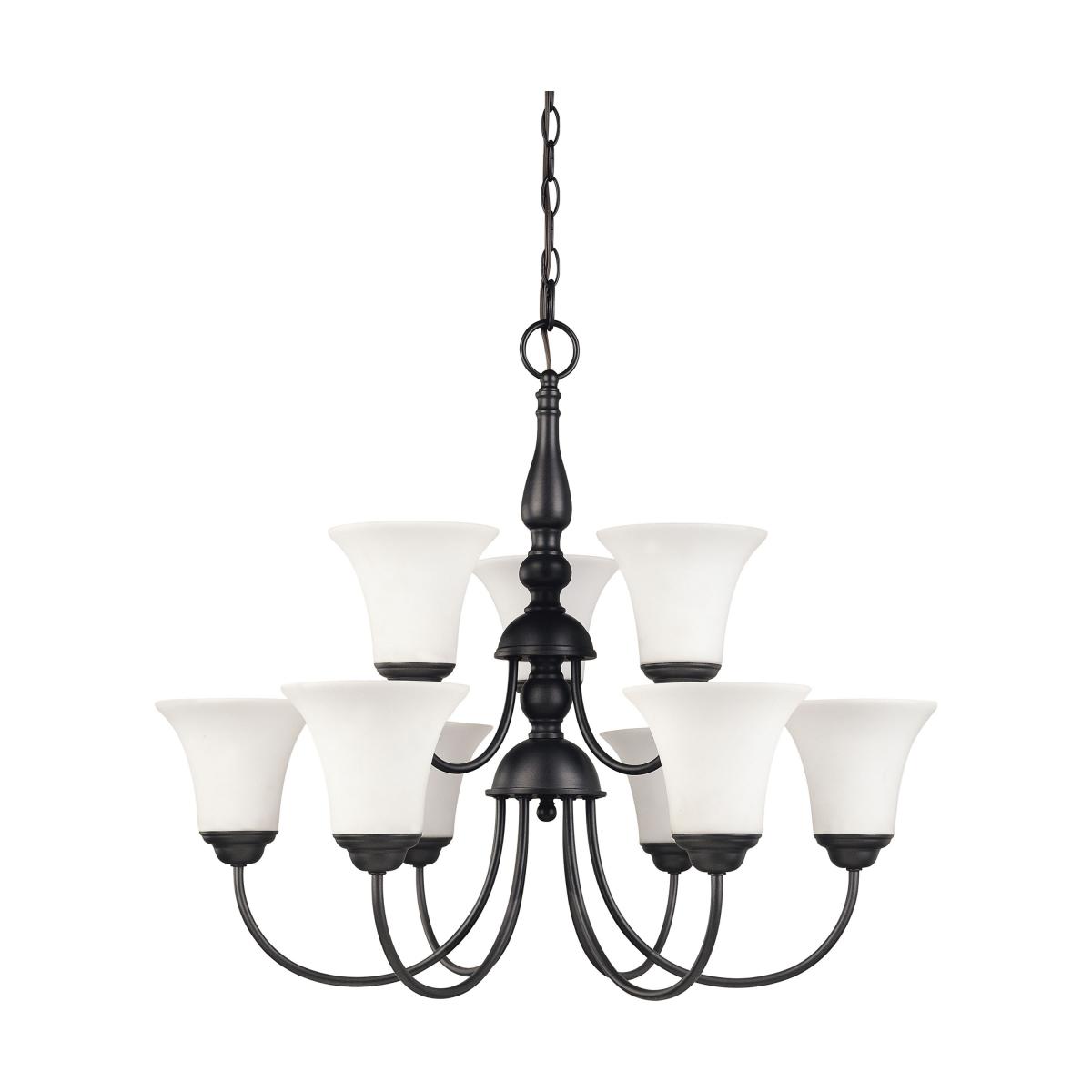 60-1843 DUPONT 9 LT CHANDELIER