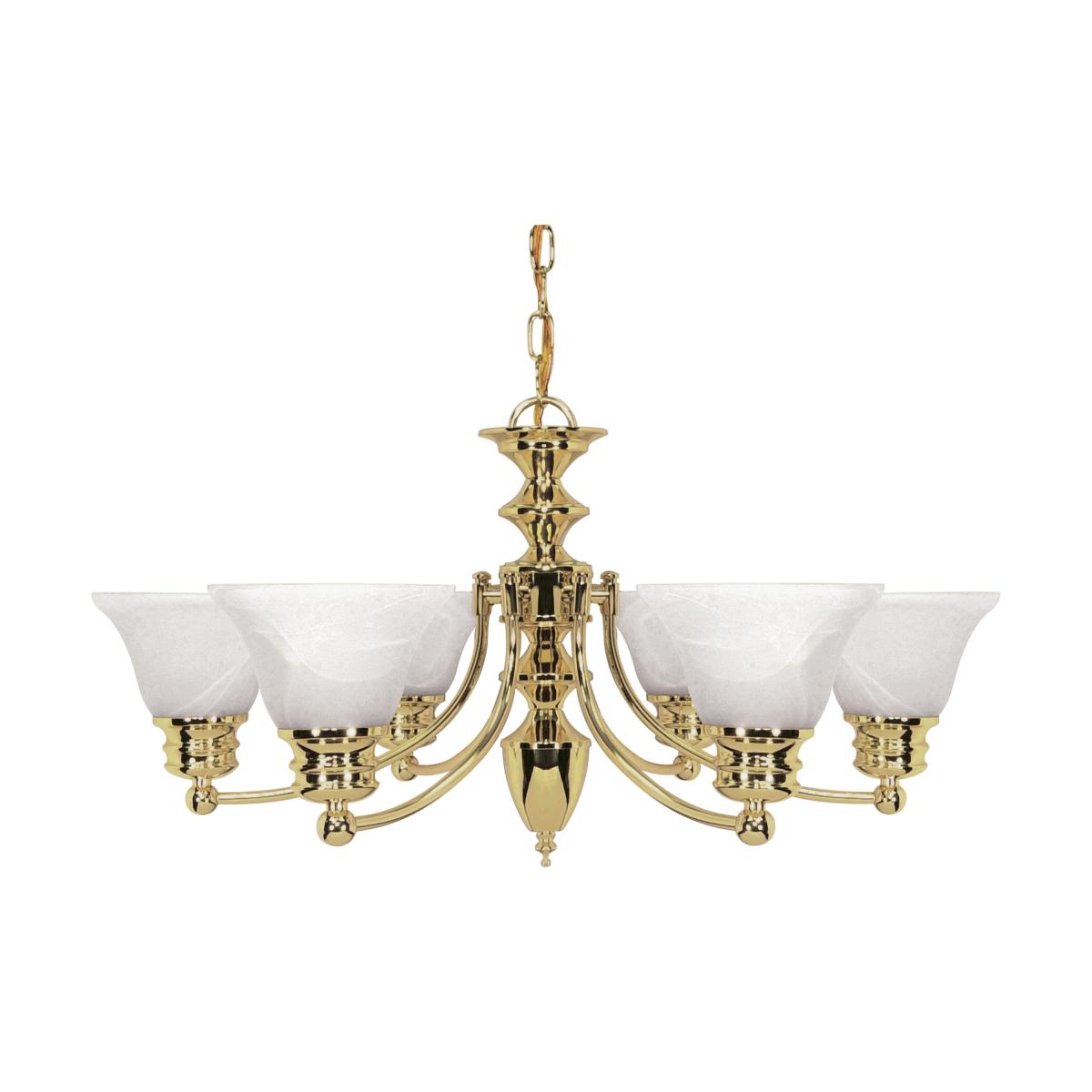 60-357 EMPIRE 6 LT CHANDELIER