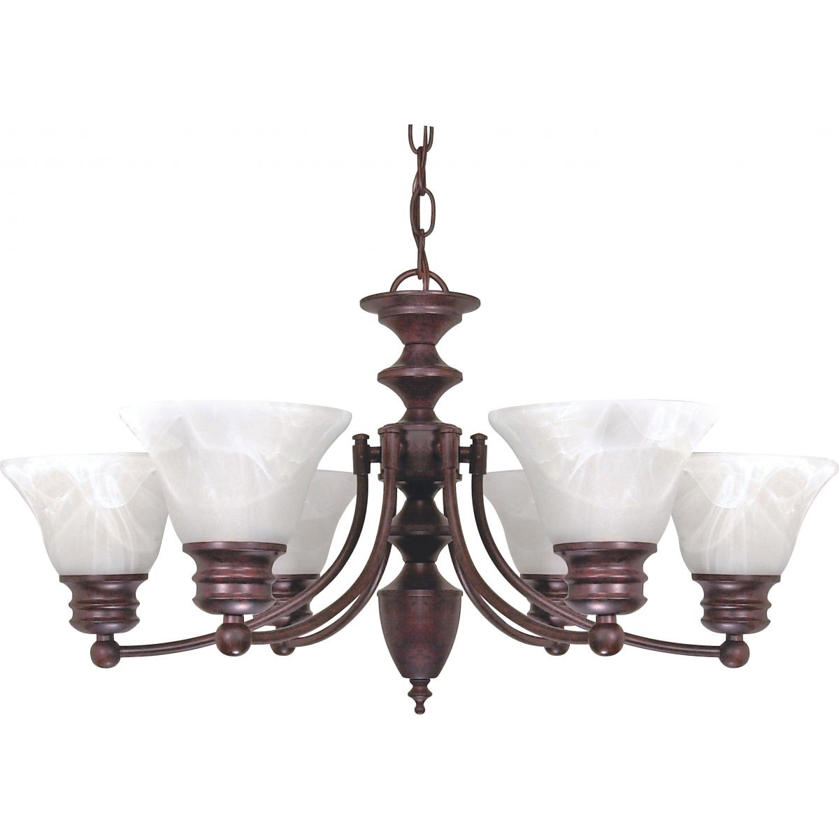 60-358 EMPIRE 6 LT CHANDELIER