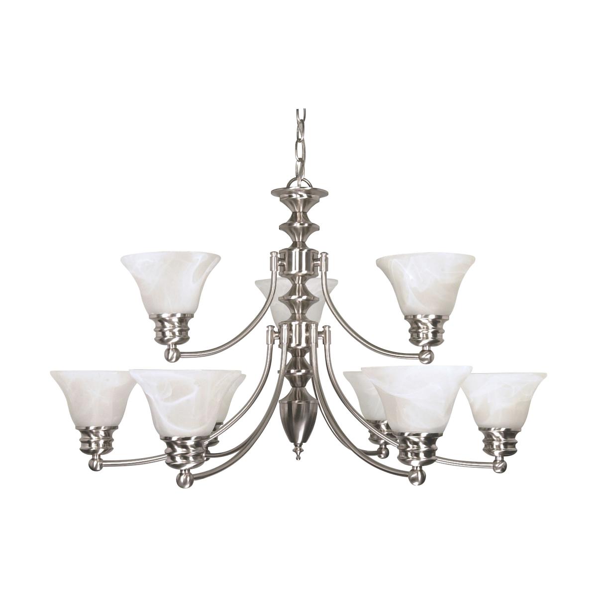 60-360 EMPIRE 9 LT CHANDELIER