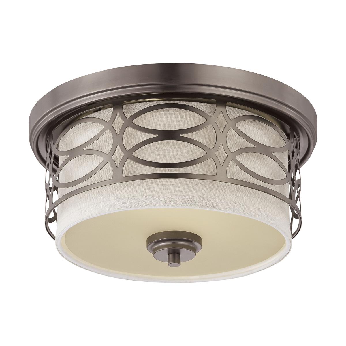 60-4727 HARLOW 2 LIGHT FLUSH DOME