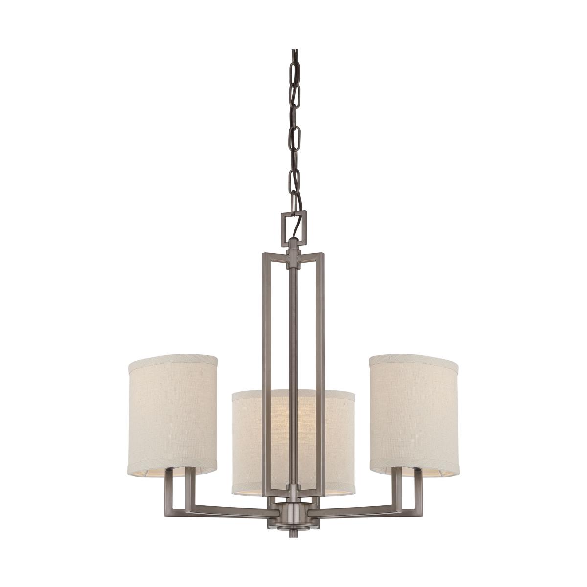 60-4857 GEMINI 3 LIGHT CHANDELIER