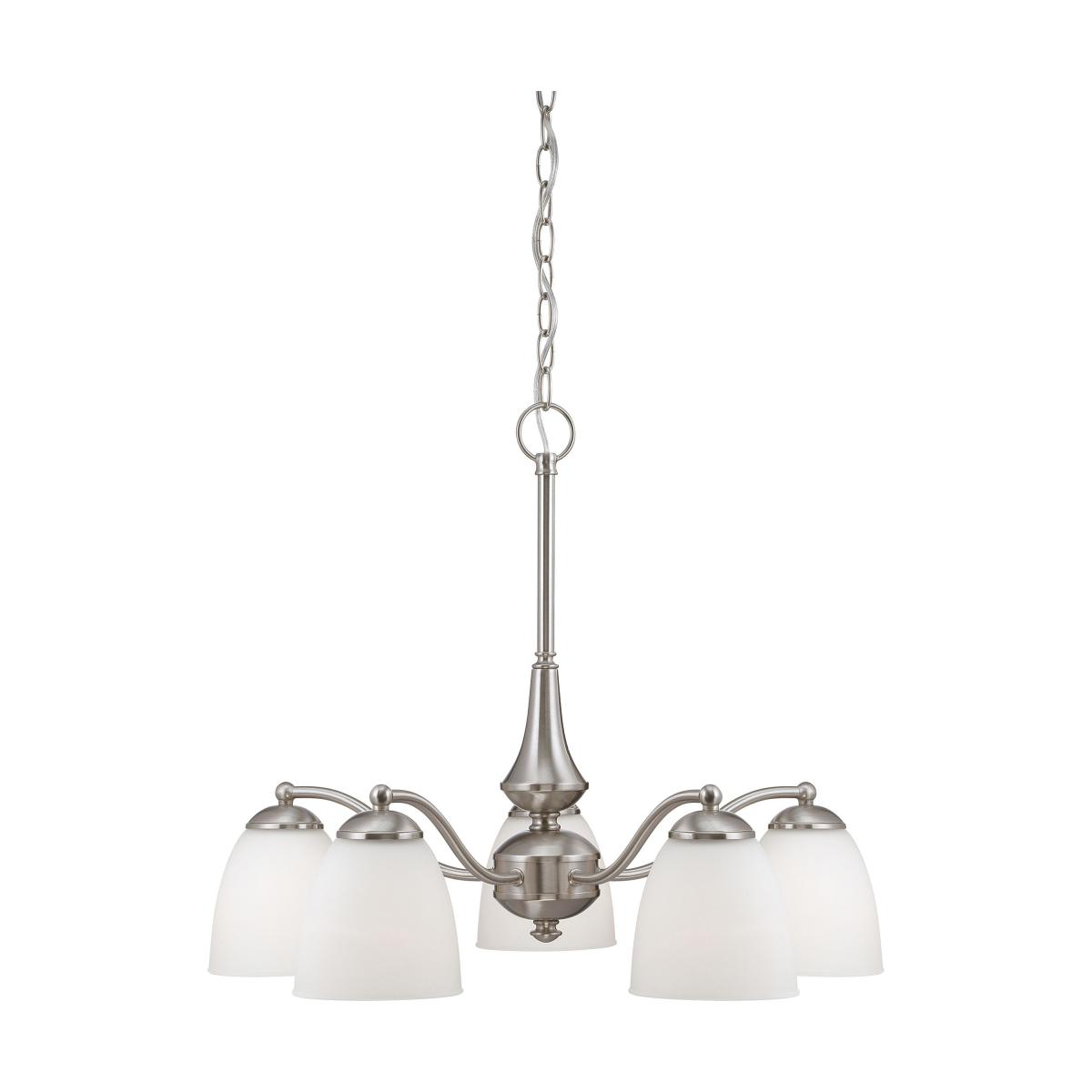 60-5043 PATTON 5 LT CHANDELIER/DOWN