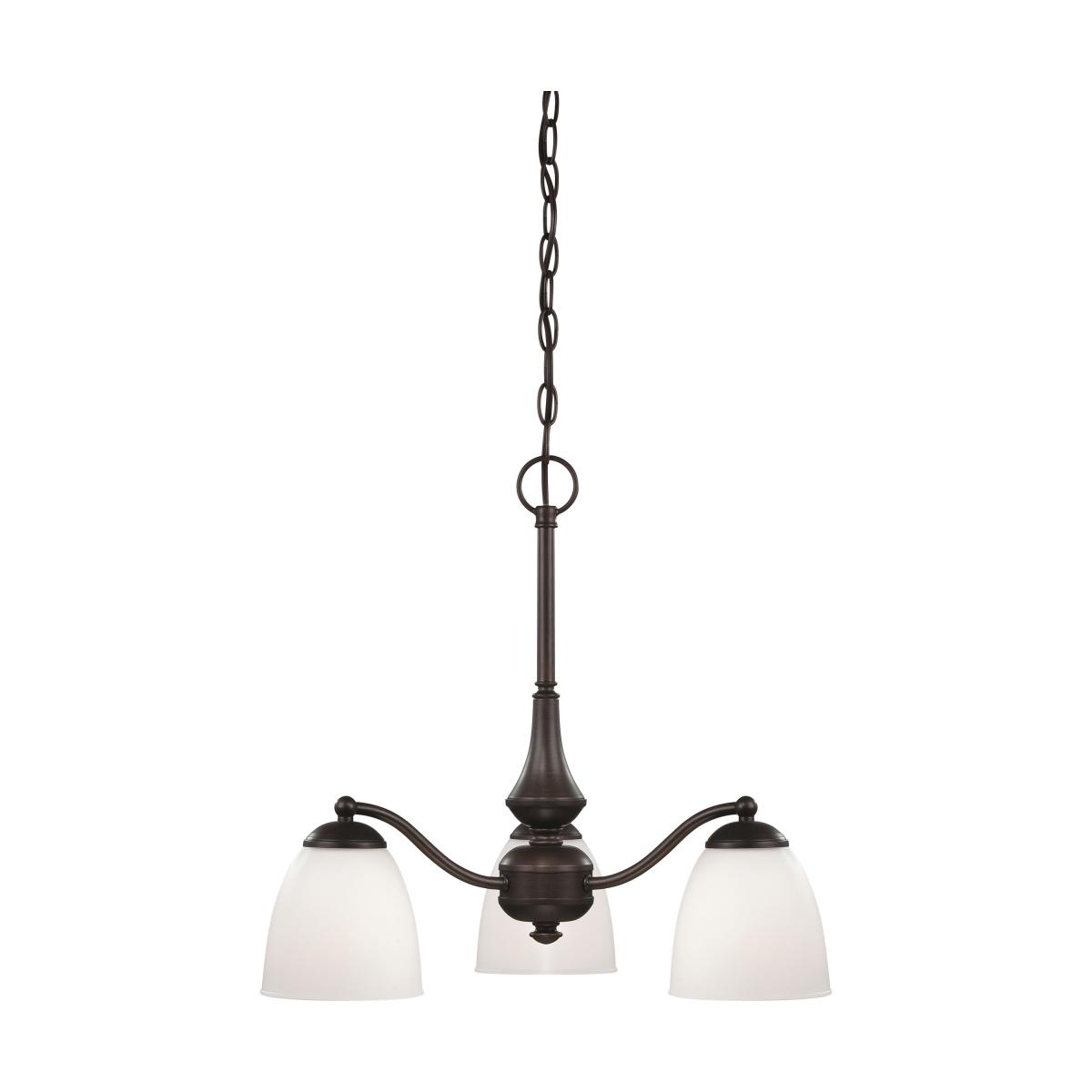 60-5142 PATTON 3 LIGHT CHANDELIER/DOWN