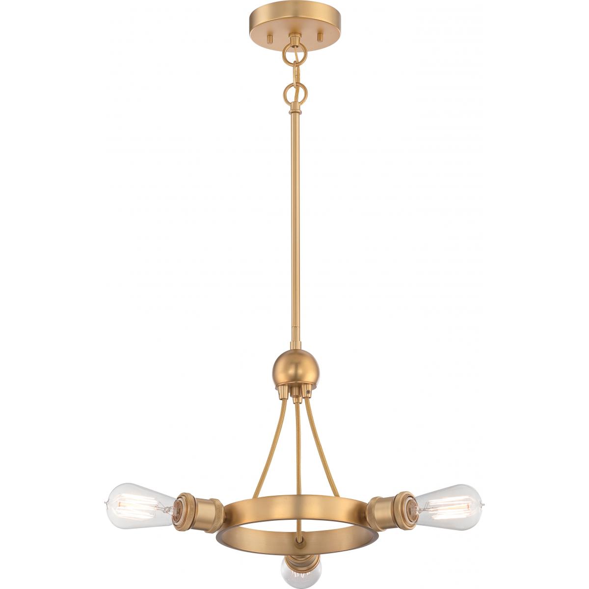 60-5713 PAXTON 3 LIGHT SEMI FLUSH