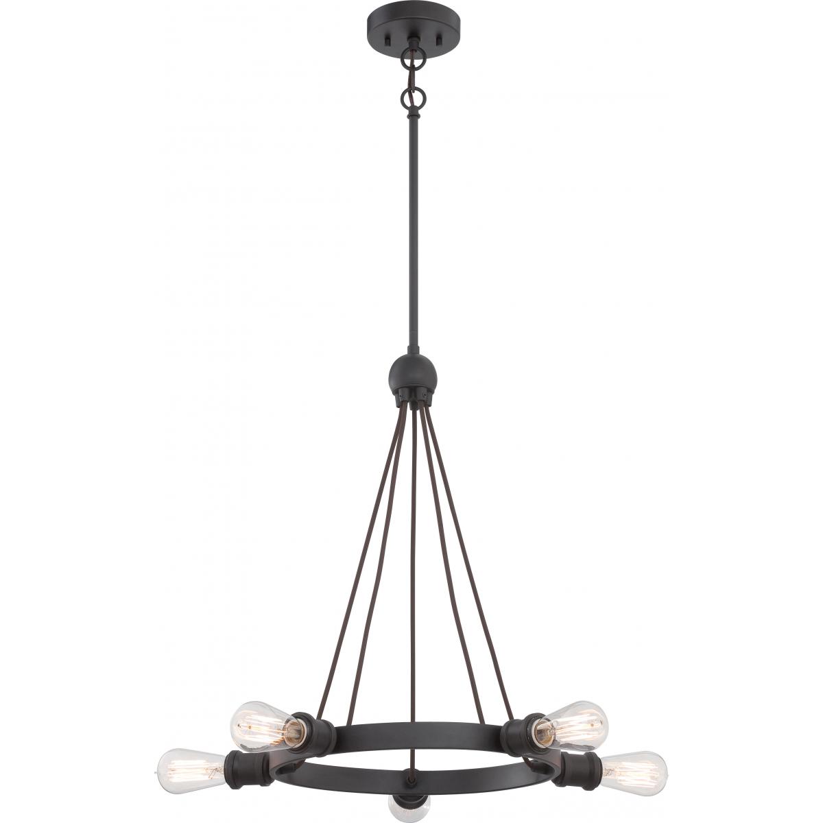 60-5725 PAXTON 5 LIGHT CHANDELIER