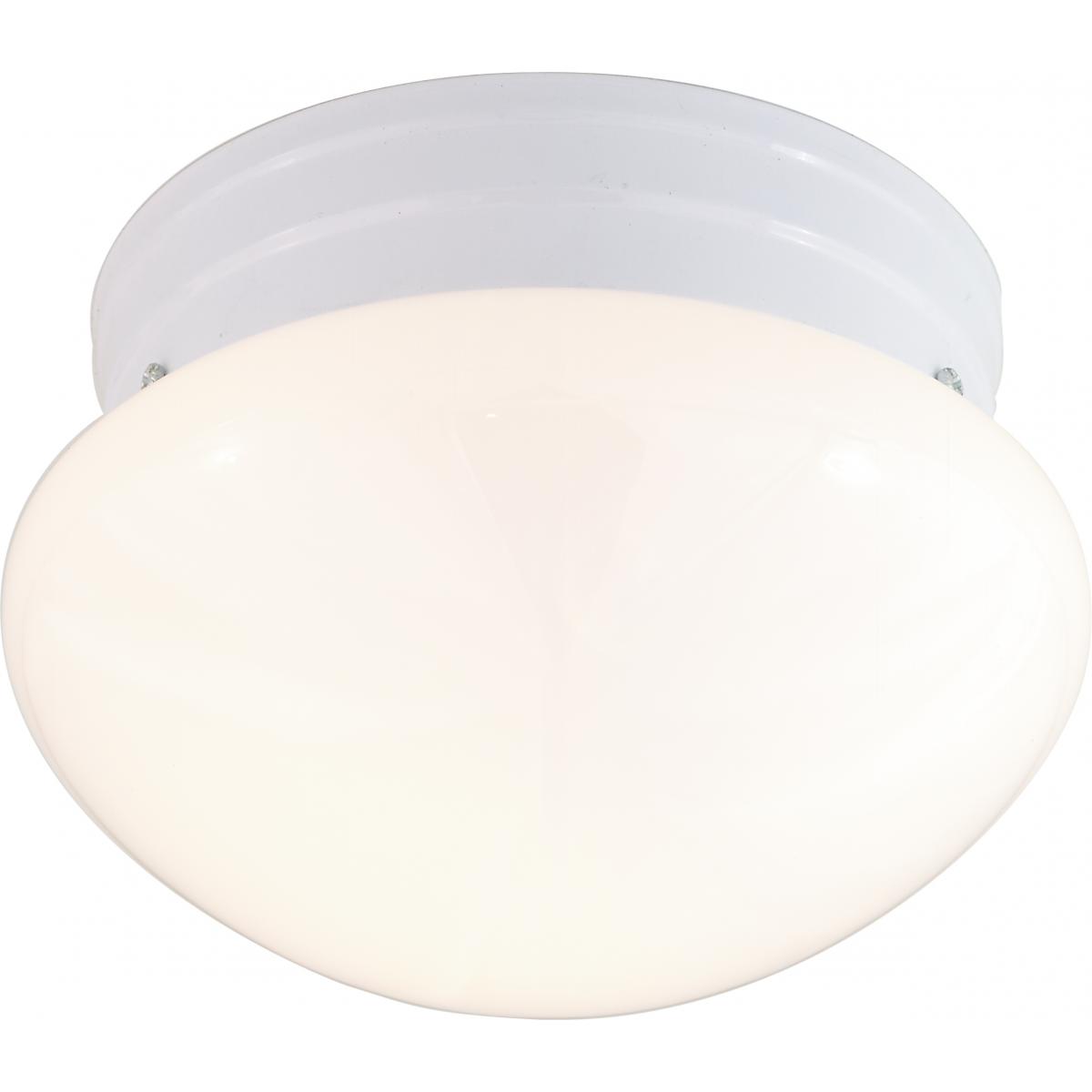 60-6026 1 LIGHT SMALL MUSHROOM FLUSH