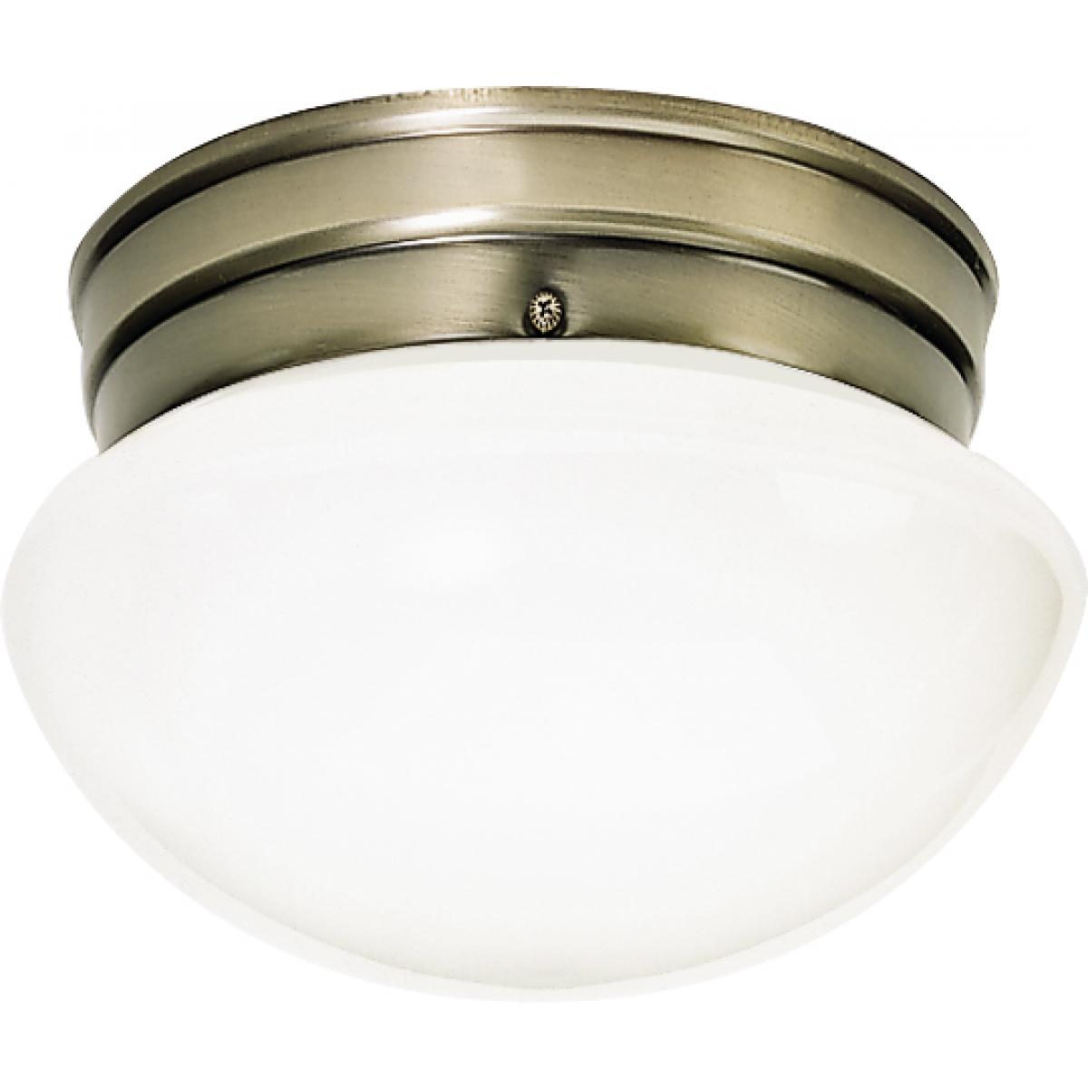 60-6114 1 LIGHT SMALL MUSHROOM FLUSH