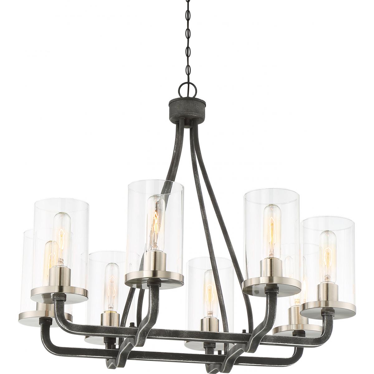 60-6128 SHERWOOD 8 LIGHT CHANDELIER