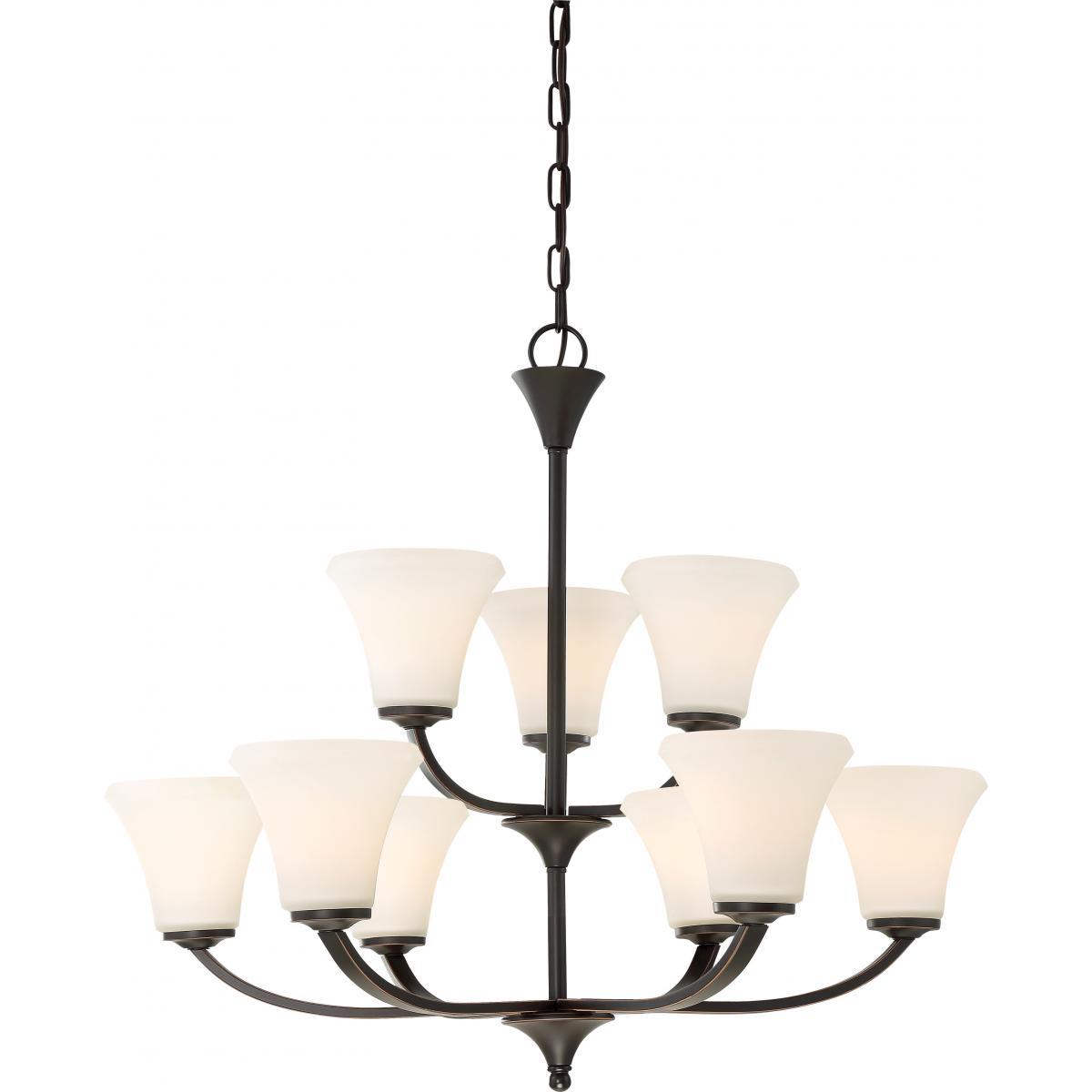 60-6309 FAWN 9 LIGHT CHANDELIER