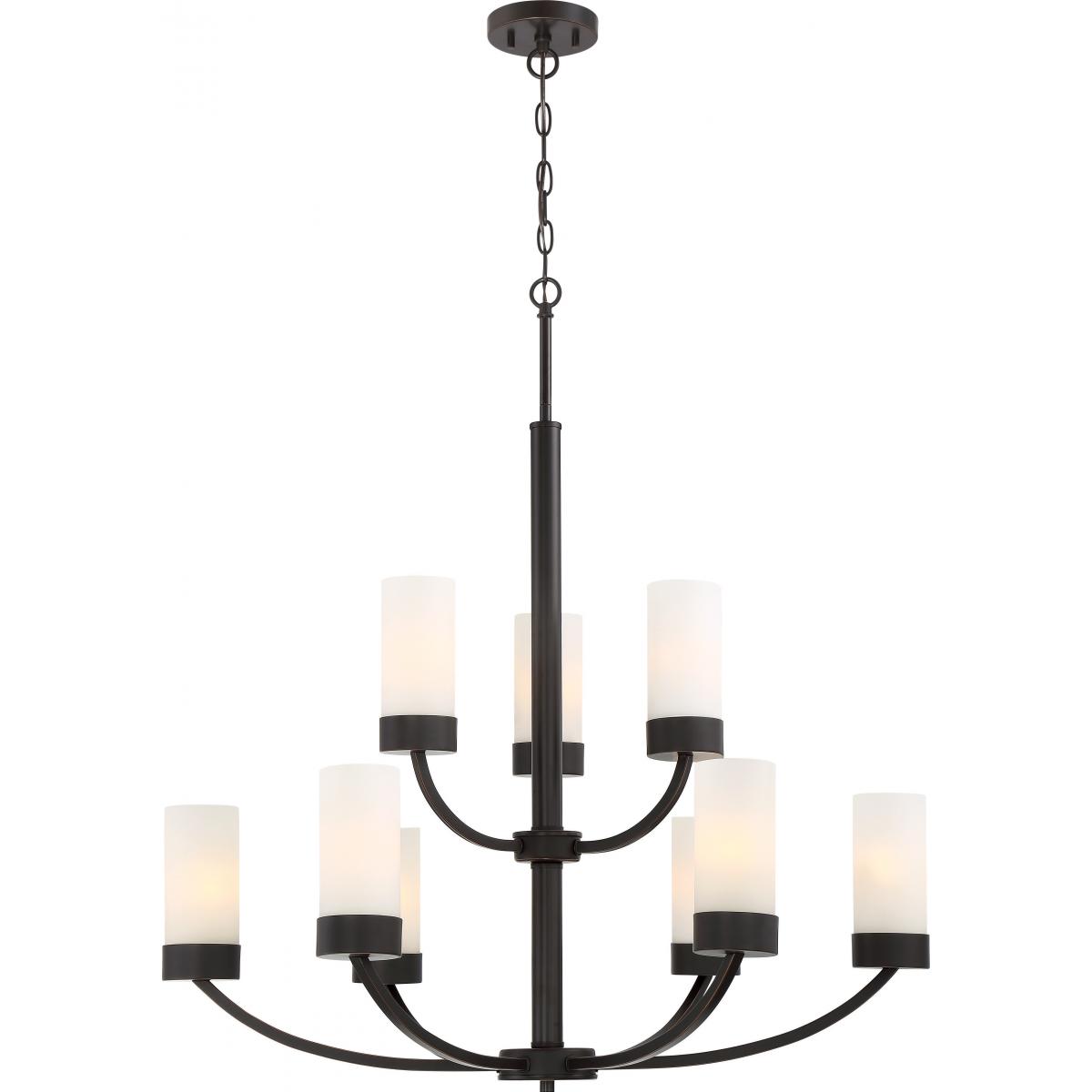 60-6329 DENVER 9 LIGHT CHANDELIER