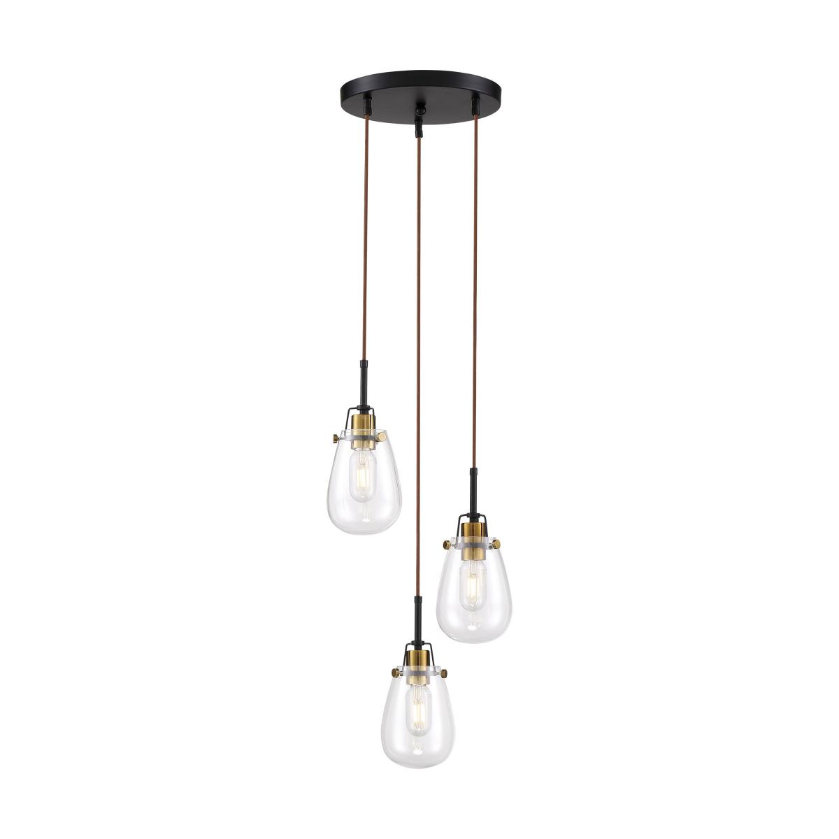 60-6853 TOLEO 3 LIGHT CHANDELIER