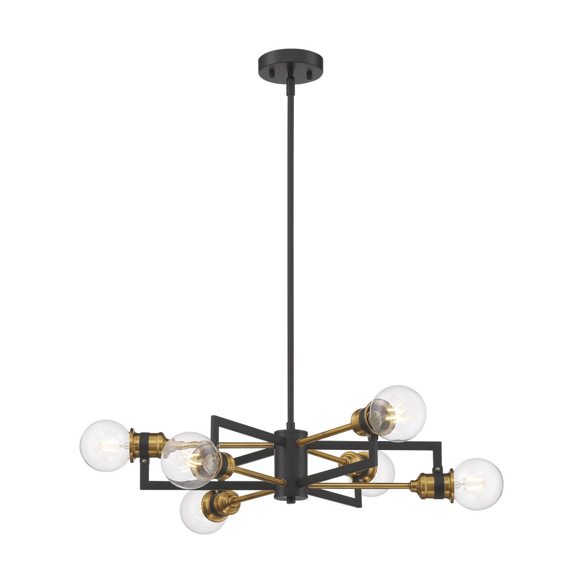 60-6976 INTENTION 6 LIGHT CHANDELIER