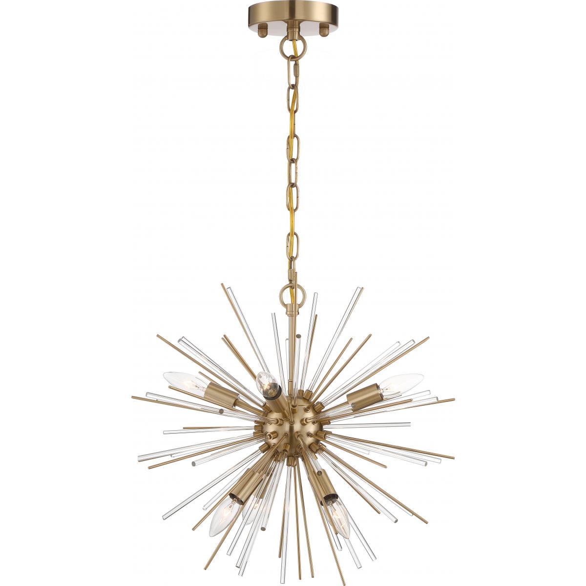 60-6992 CIRRUS 6 LIGHT CHANDELIER