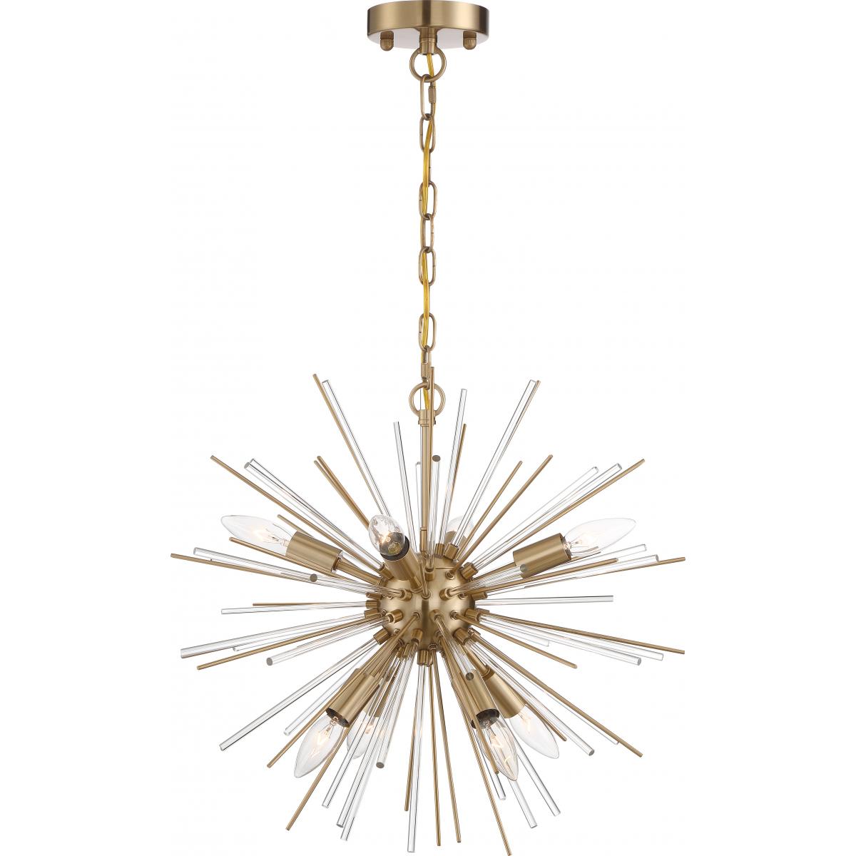 60-6994 CIRRUS 8 LIGHT CHANDELIER