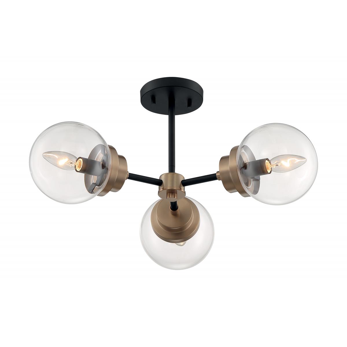 60-7123 AXIS 3 LIGHT SEMI FLUSH