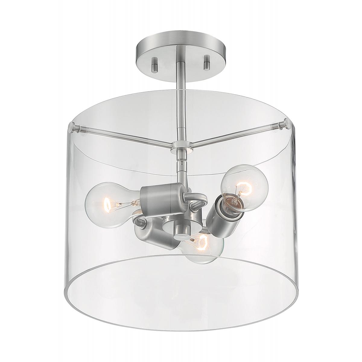 60-7178 SOMMERSET 3 LIGHT SEMI FLUSH