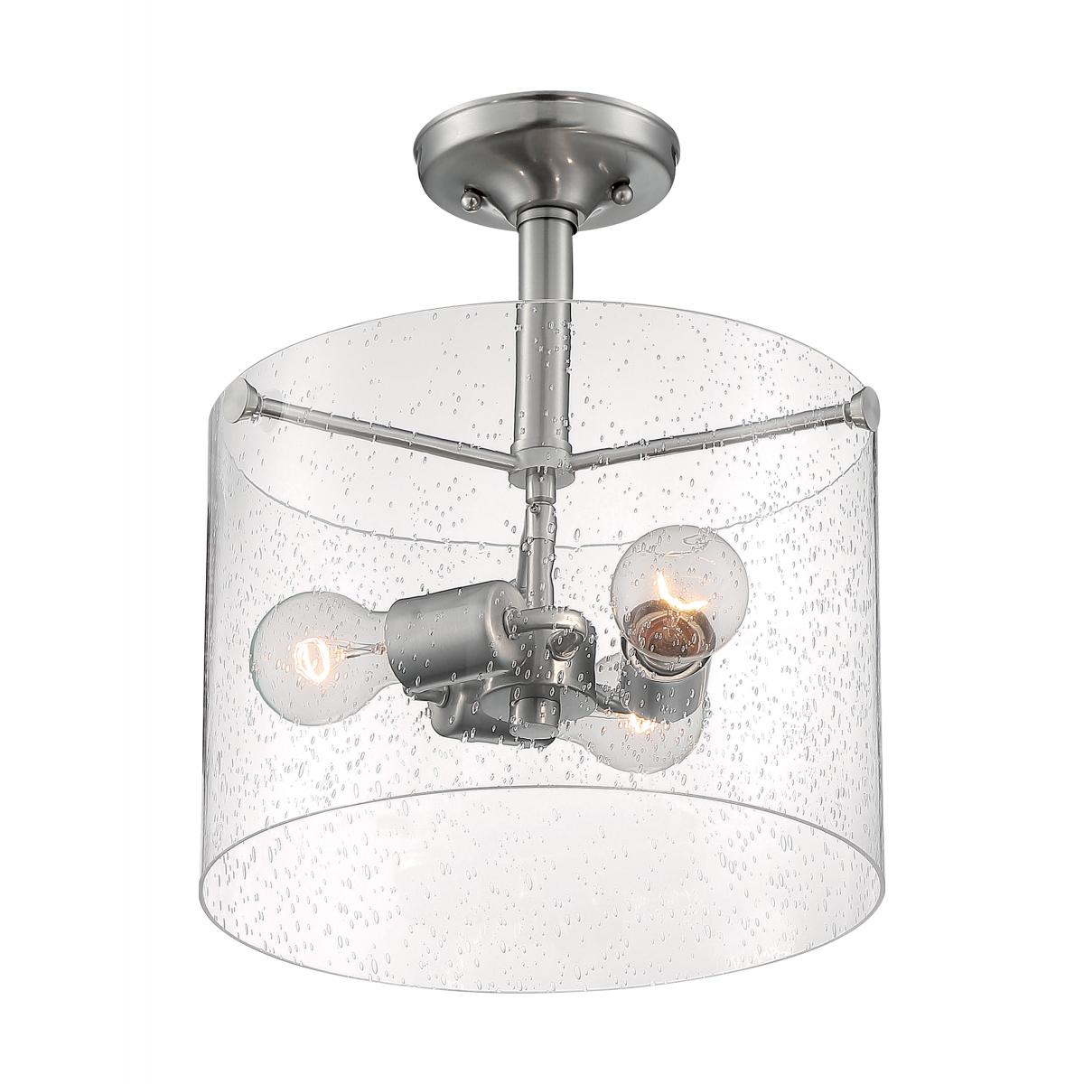 60-7188 BRANSEL 3 LIGHT SEMI FLUSH