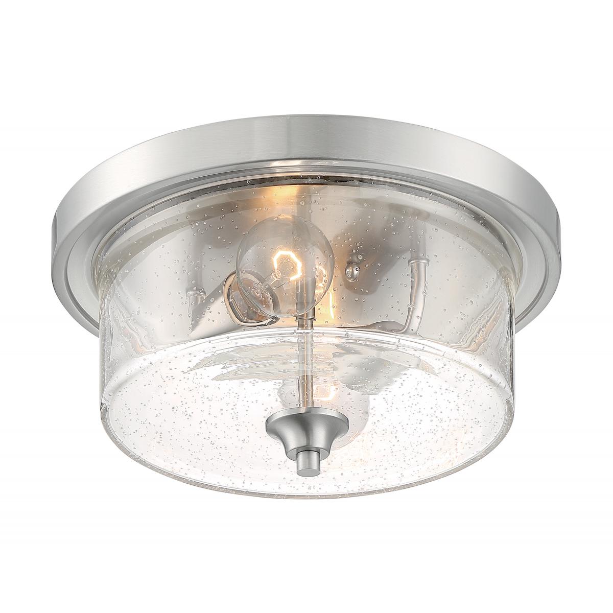 60-7190 BRANSEL 2 LIGHT FLUSH MOUNT