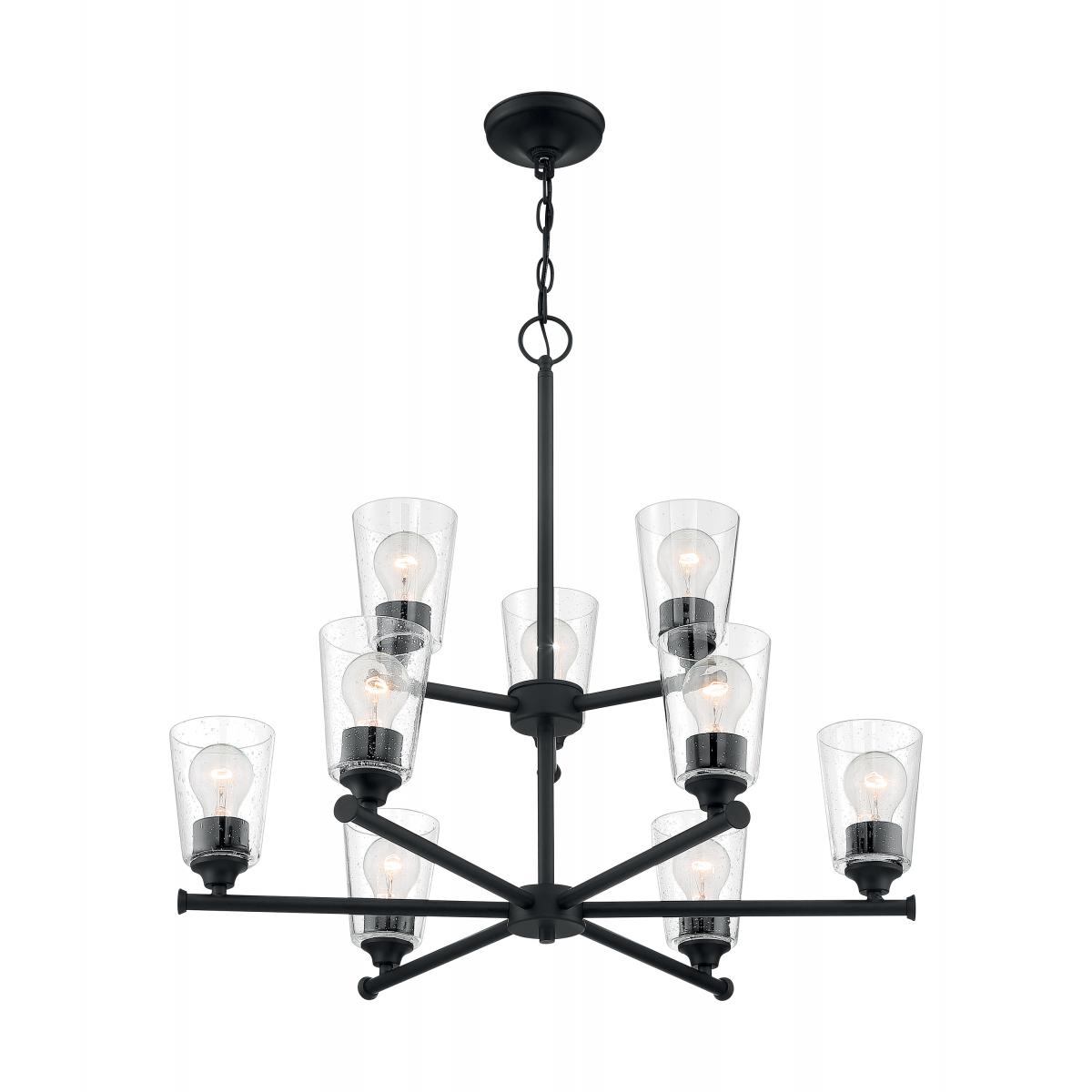 60-7289 BRANSEL 9 LIGHT CHANDELIER