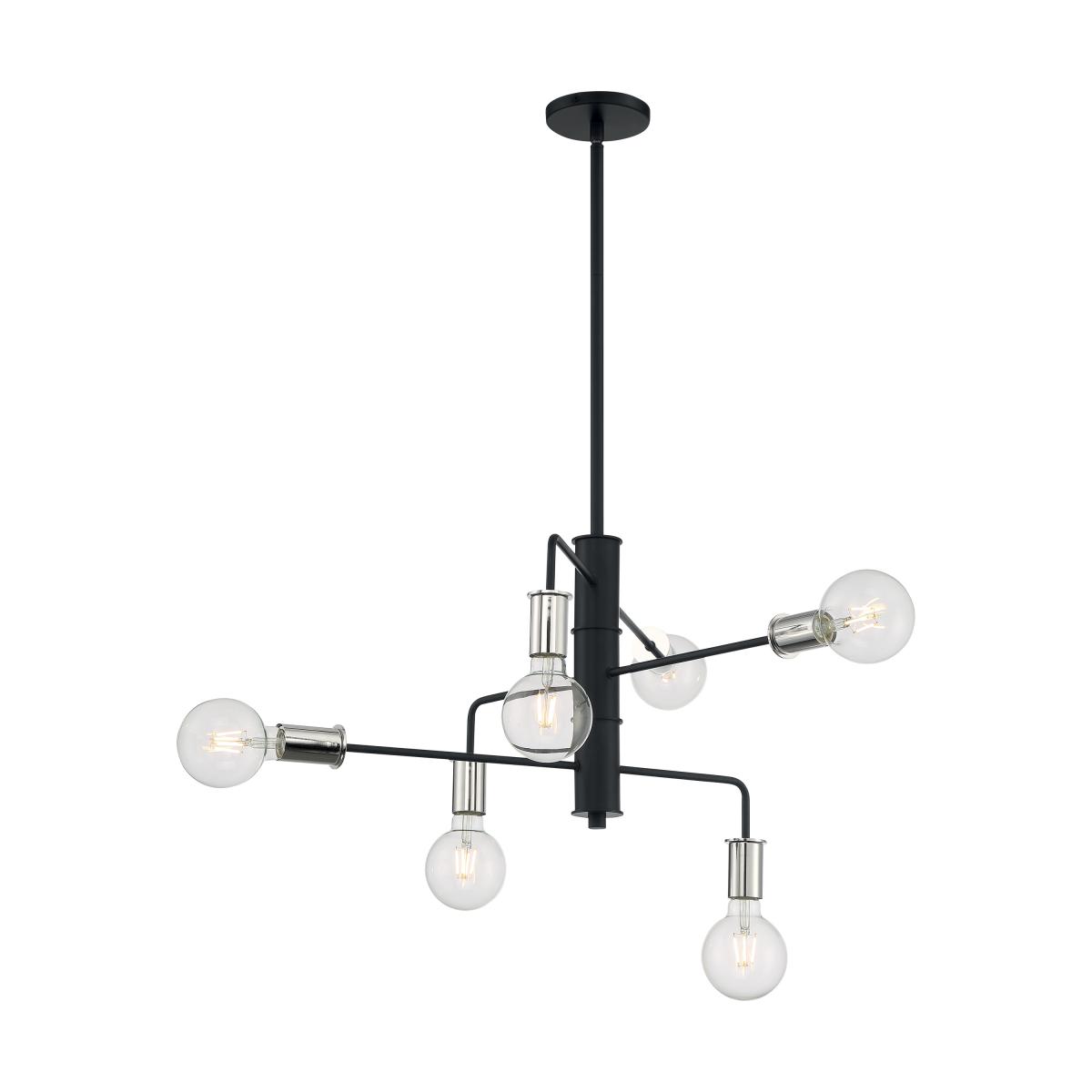 60-7354 RYDER 6 LIGHT CHANDELIER