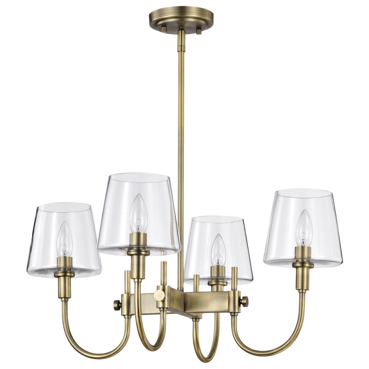 60-7885 BROOKSIDE 4 LIGHT CHANDELIER