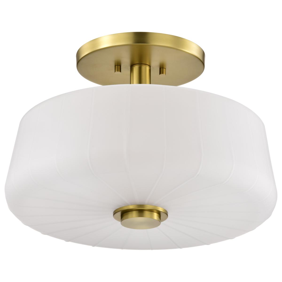 60-8239 LUNE 3 LIGHT SEMI FLUSH