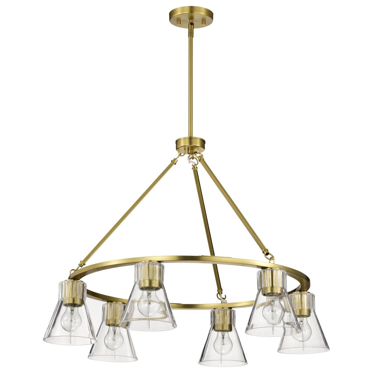 60-8345 GIANNA 6 LIGHT CHANDELIER