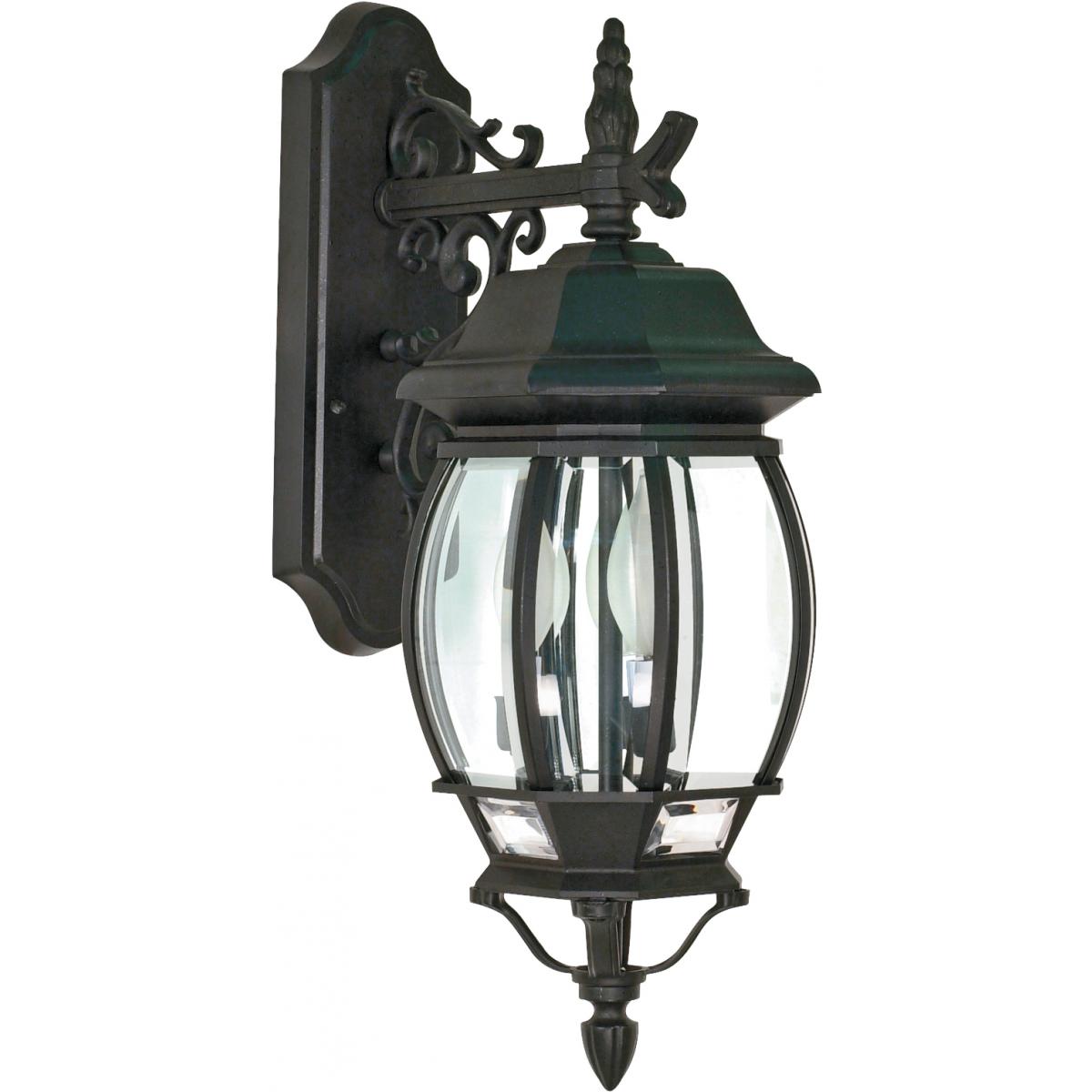 Nuvo Lighting 60/897 Central Park 3 Light 21 Inch White Outdoor Post Lantern for sale online 