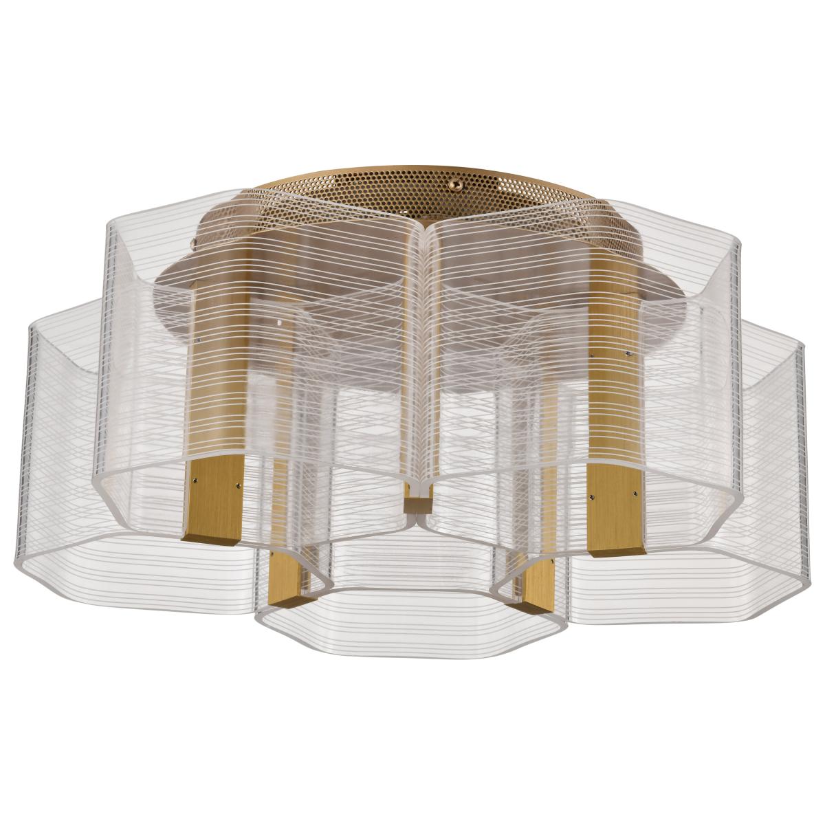 62-2401 KENZO LED 5 LIGHT FLUSH