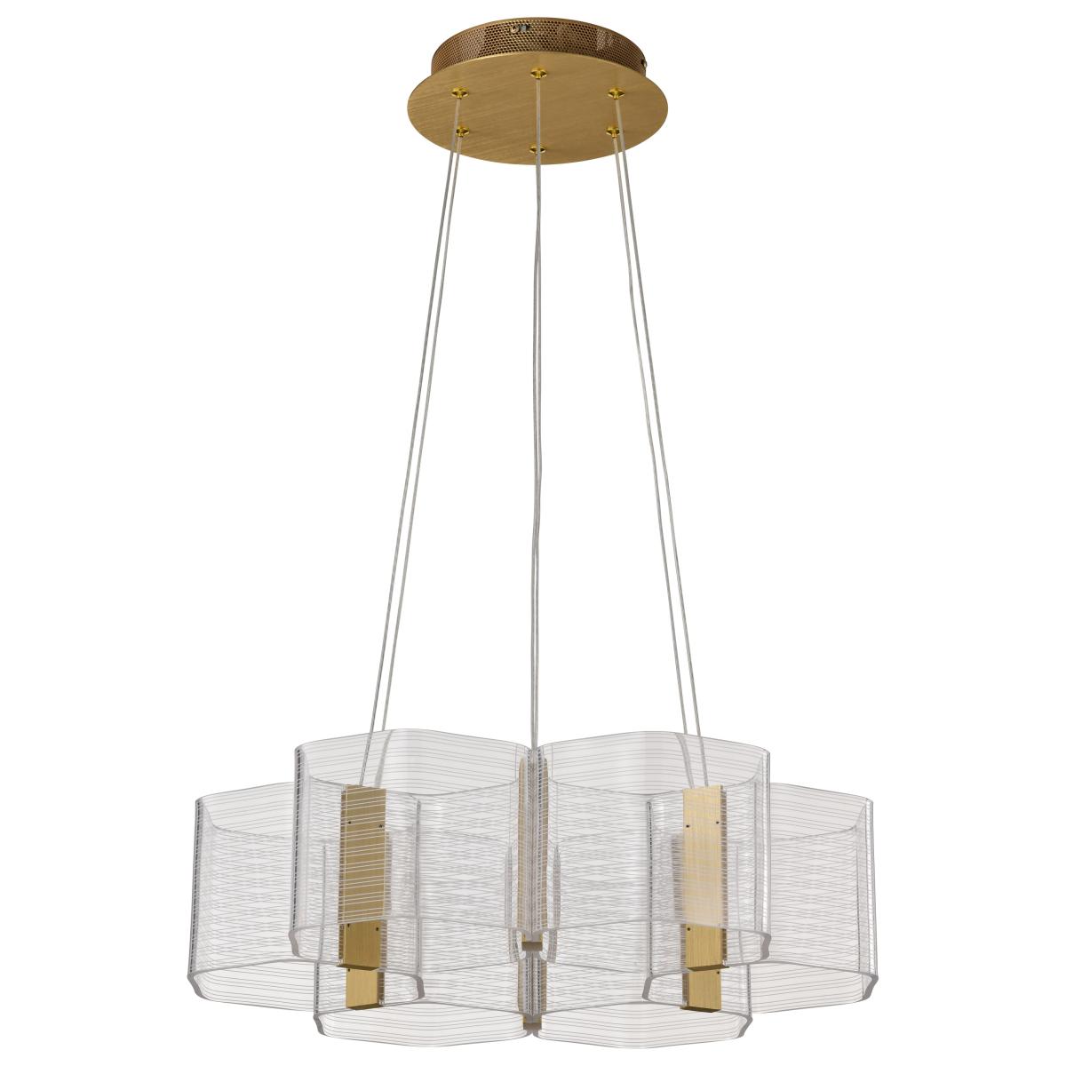 62-2403 KENZO LED 6 LIGHT CHANDELIER