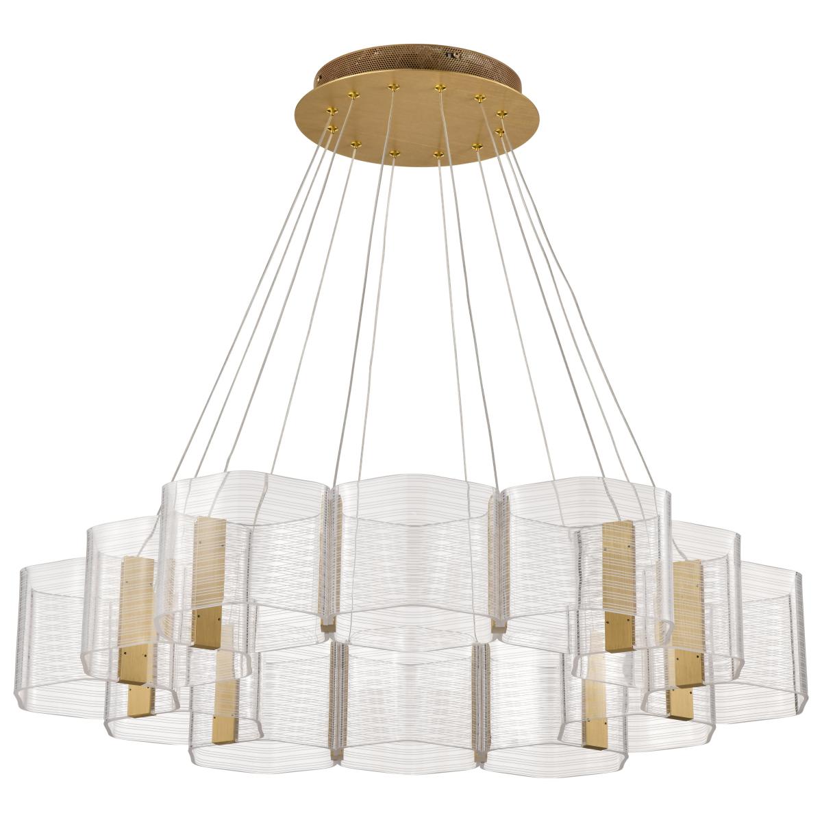 62-2404 KENZO LED 12 LIGHT CHANDELIER