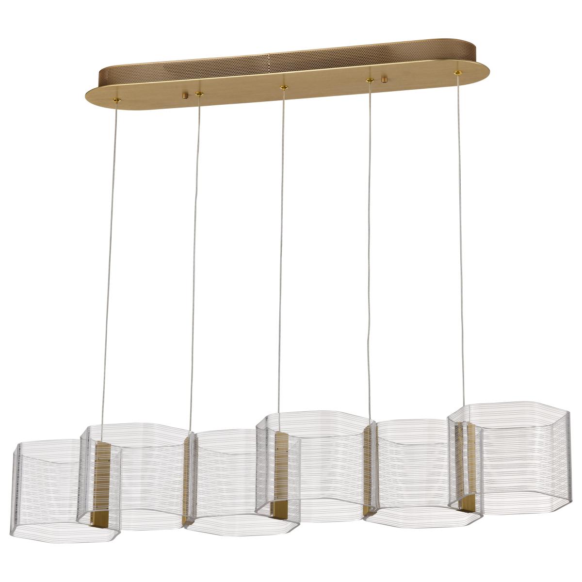 62-2405 KENZO LED 6 LT ISLAND PENDANT