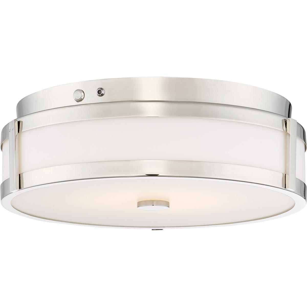 62-975 LED 20W FLUSH POLISHED NICKEL