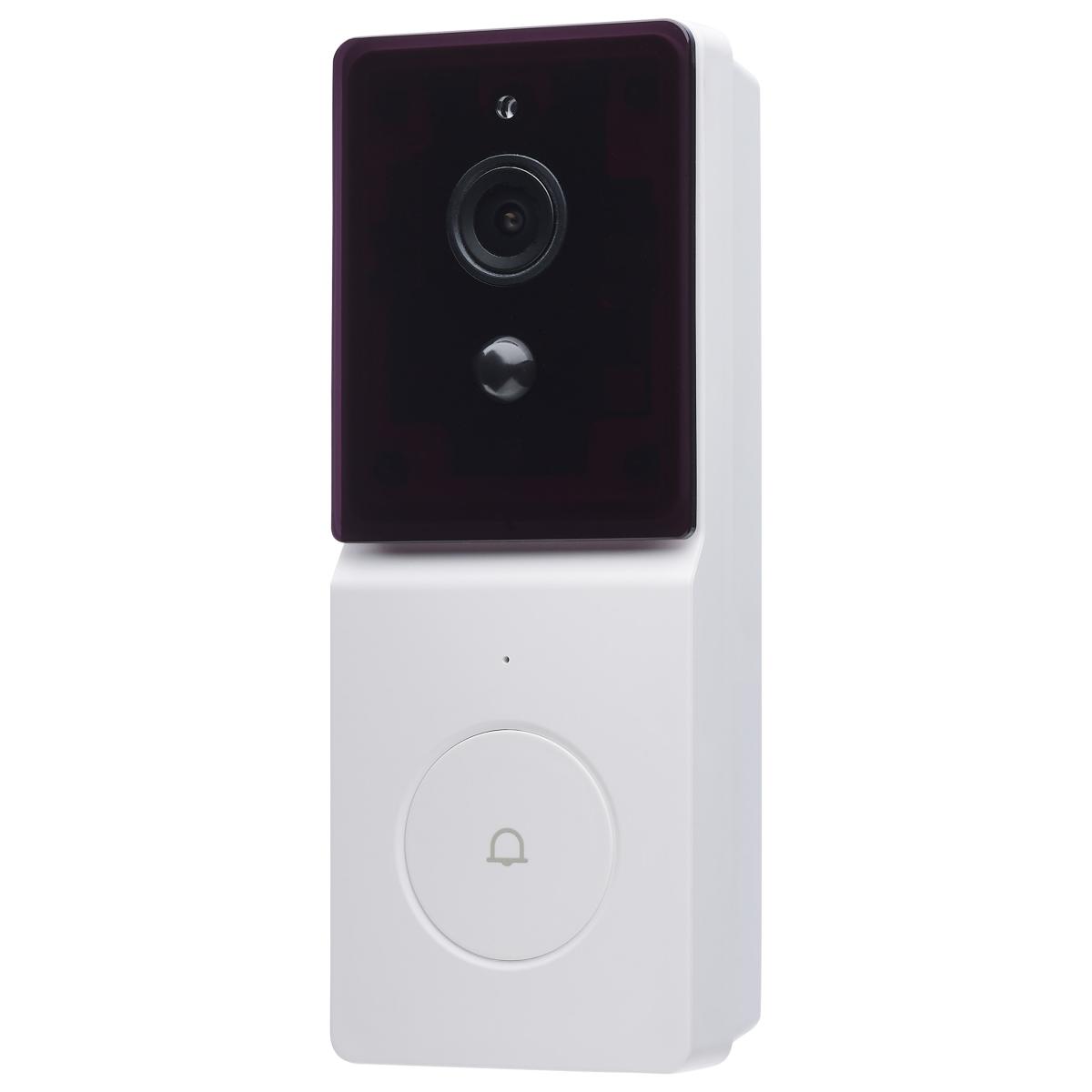 SAT 65/935 SMART DOORBELL SECURITY CAMERA WHITE WITH STARFISH