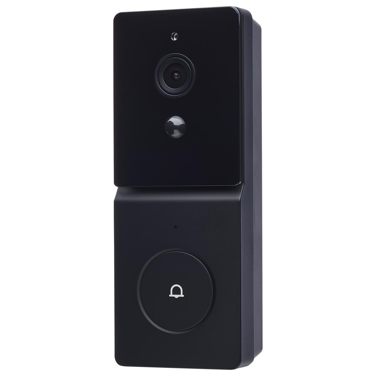 SAT 65/936 BLACK SMART DOORBELL SECURITY CAMERA WITH STARFISH