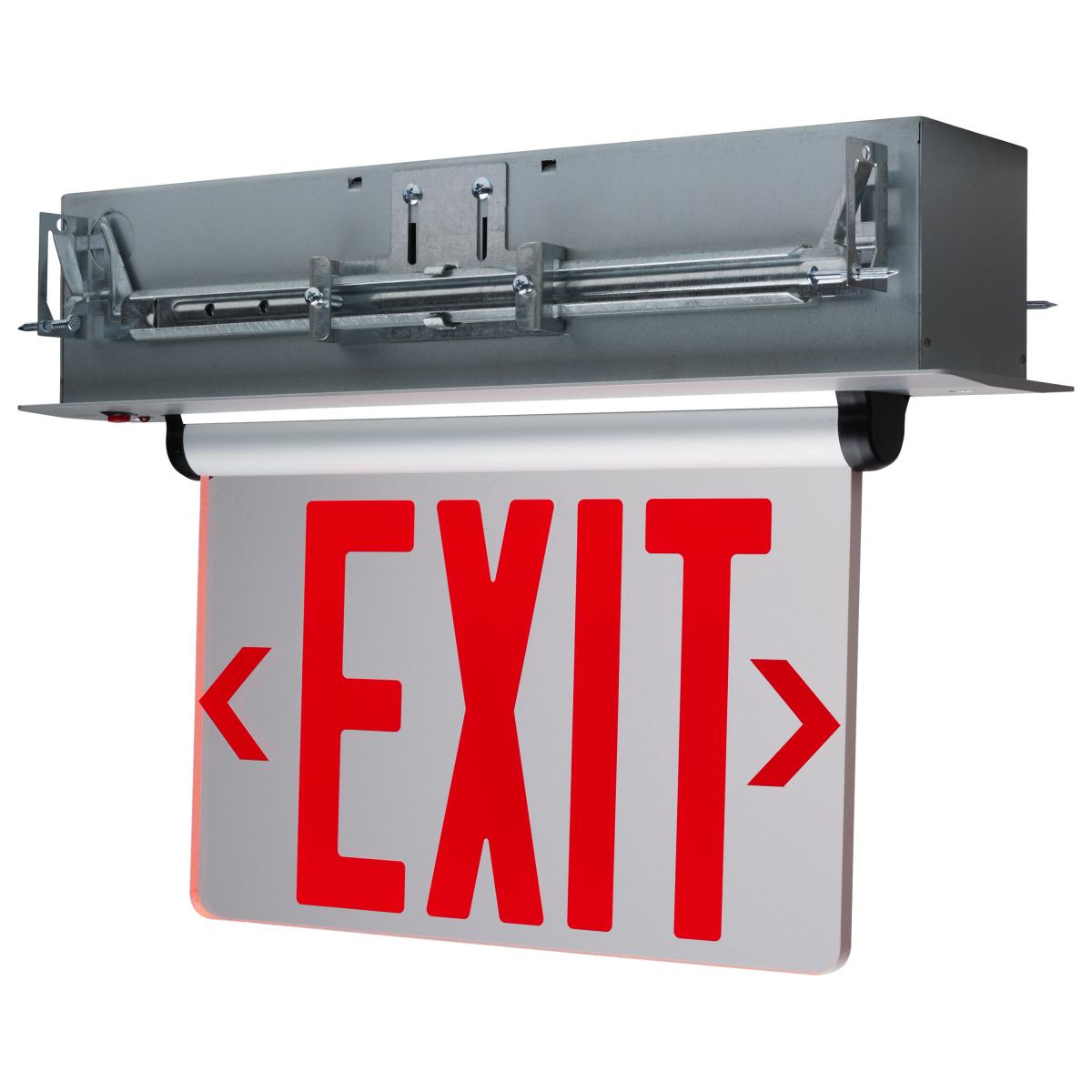 67-114 REC EL EXIT SIGN - SF RD CLR