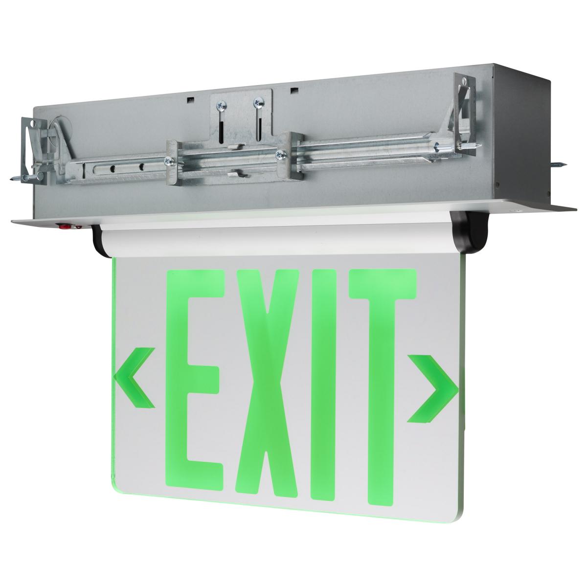 67-115 REC EL EXIT SIGN - DF GR MIR