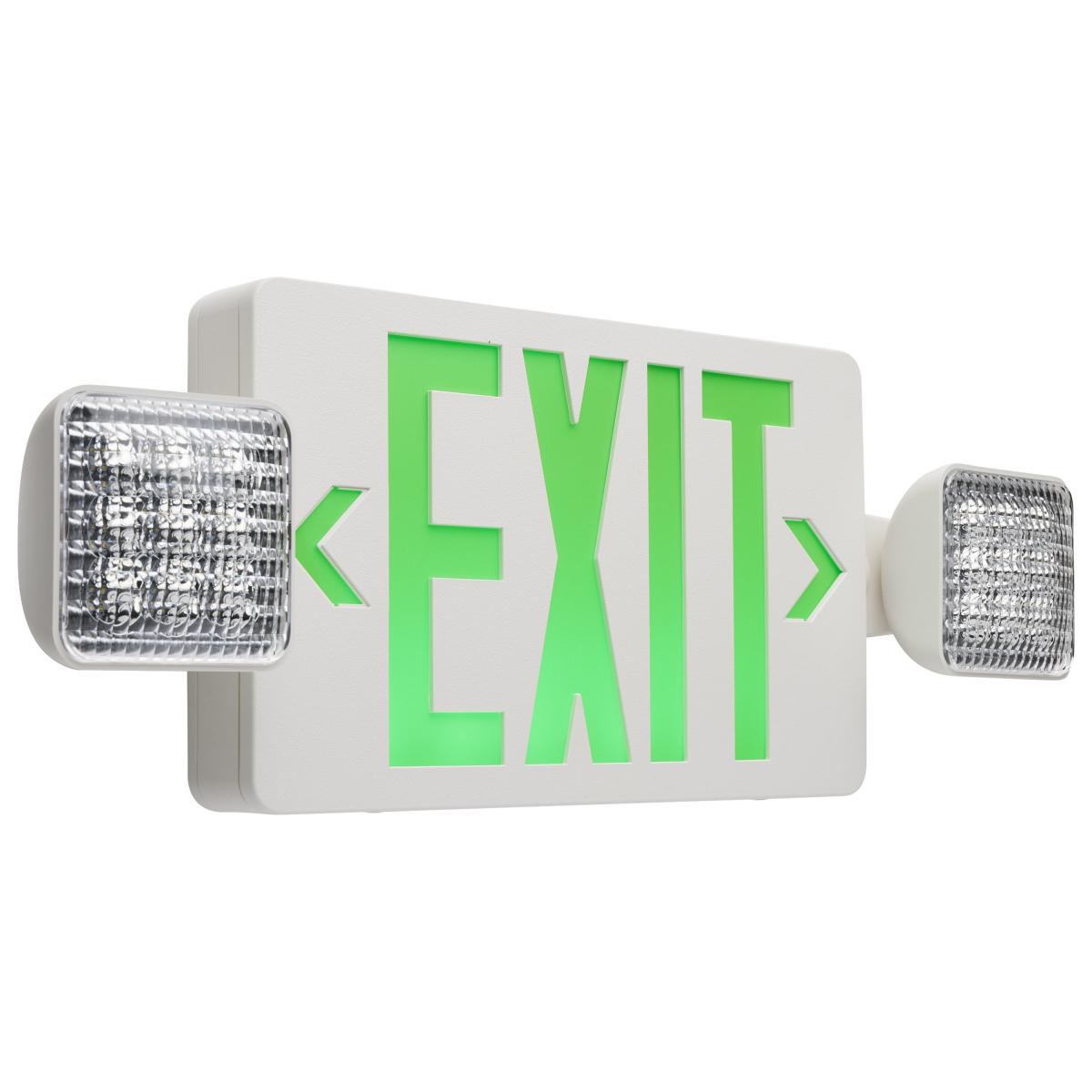 67-125 EXIT/LIGHT DH - GREEN - RC